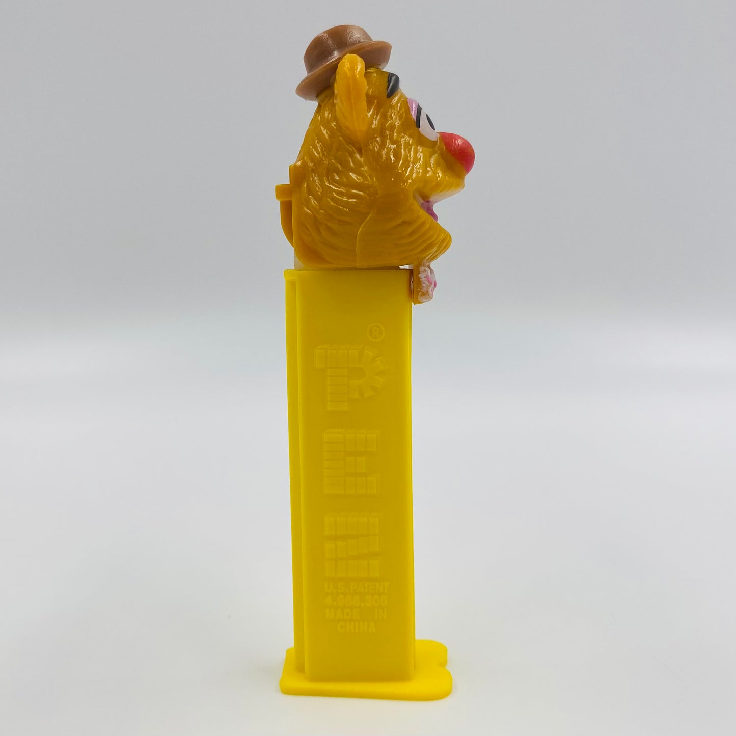 Muppets Fozzie Bear JHP copyright PEZ dispenser (1991) loose 4.9 China
