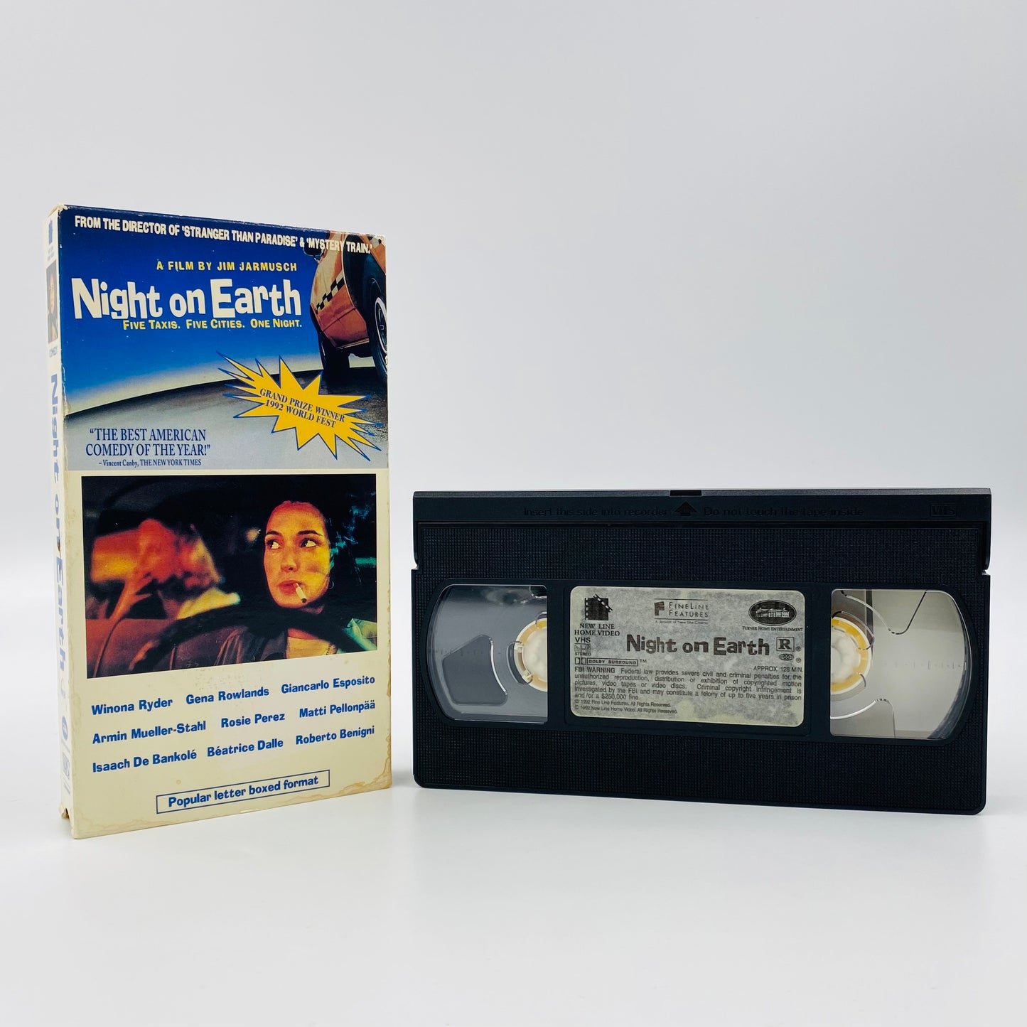 Night on Earth VHS tape (1992) New Line Home Video