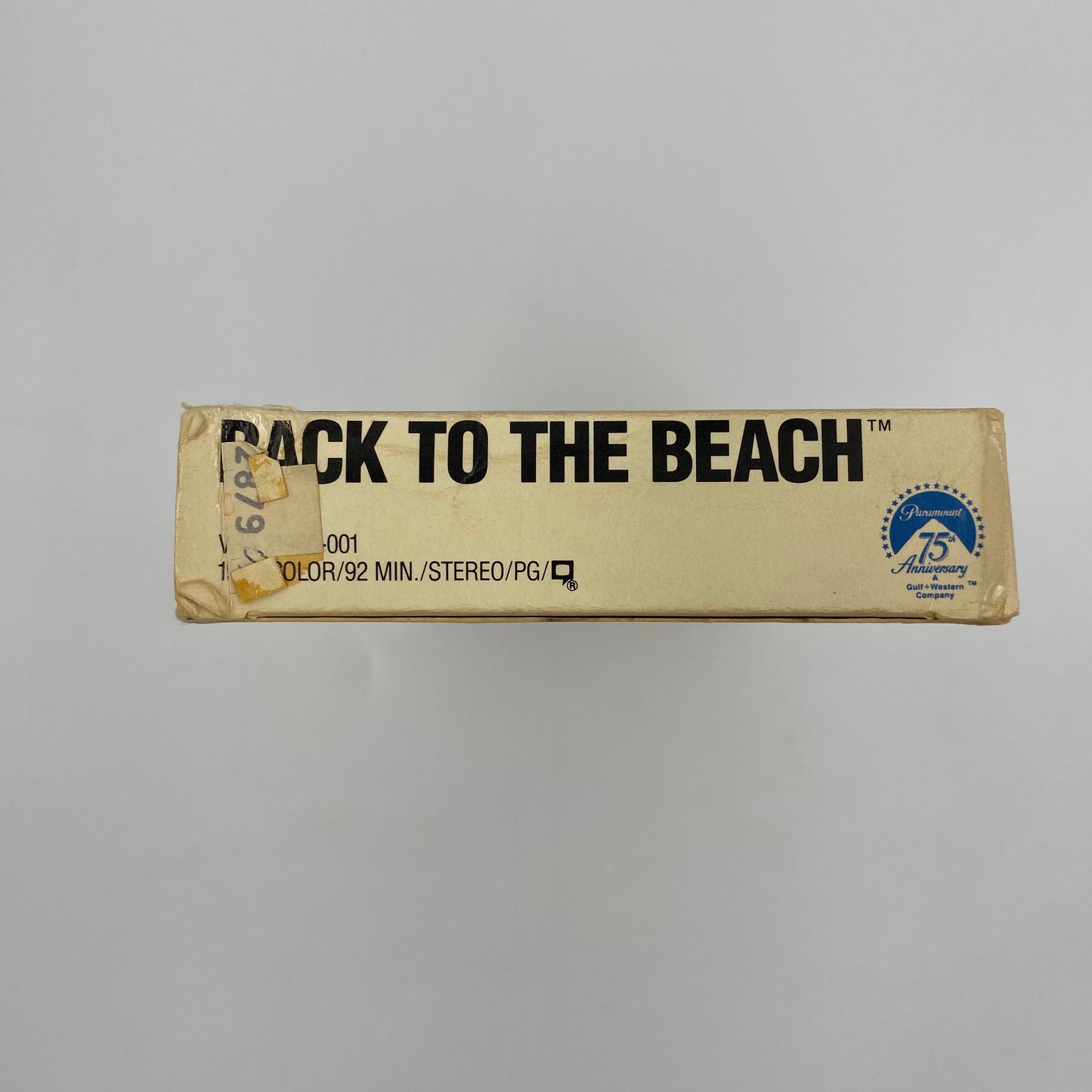 Back to the Beach VHS tape (1987) Paramount