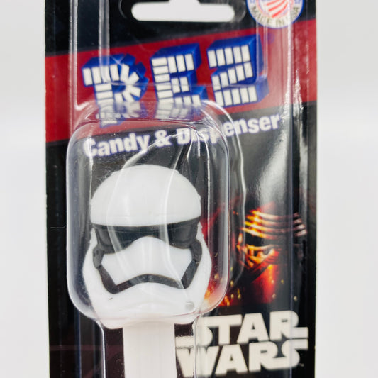 Star Wars First Order Stormtrooper PEZ dispenser (2016) carded 7.5 China