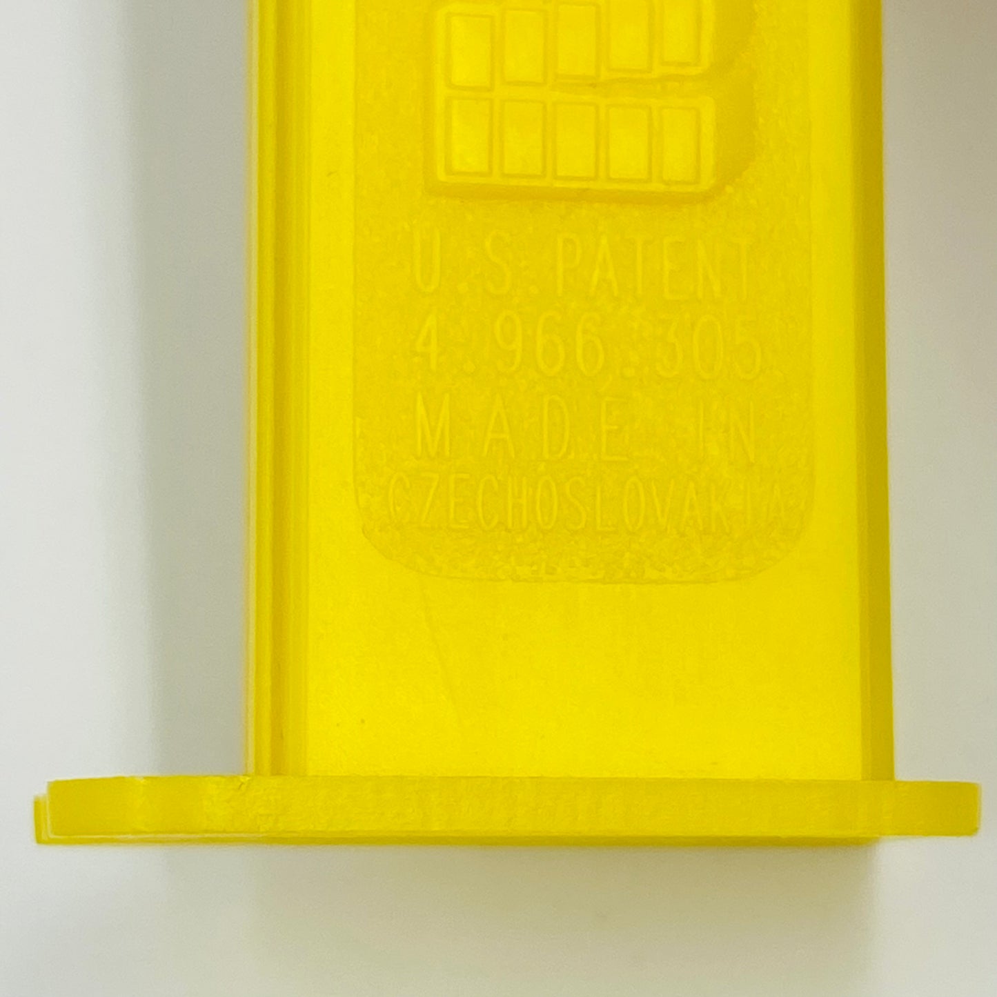 Muppets Fozzie Bear Ha! copyright PEZ dispenser (1991) loose 4.9 Czechoslovakia