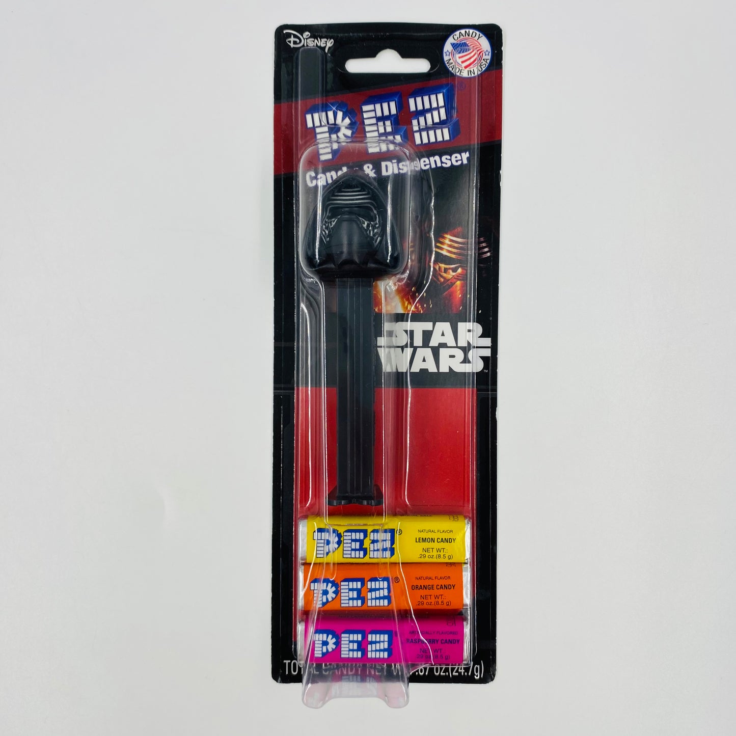Star Wars Kylo Ren PEZ dispenser (2016) carded 7.5 China