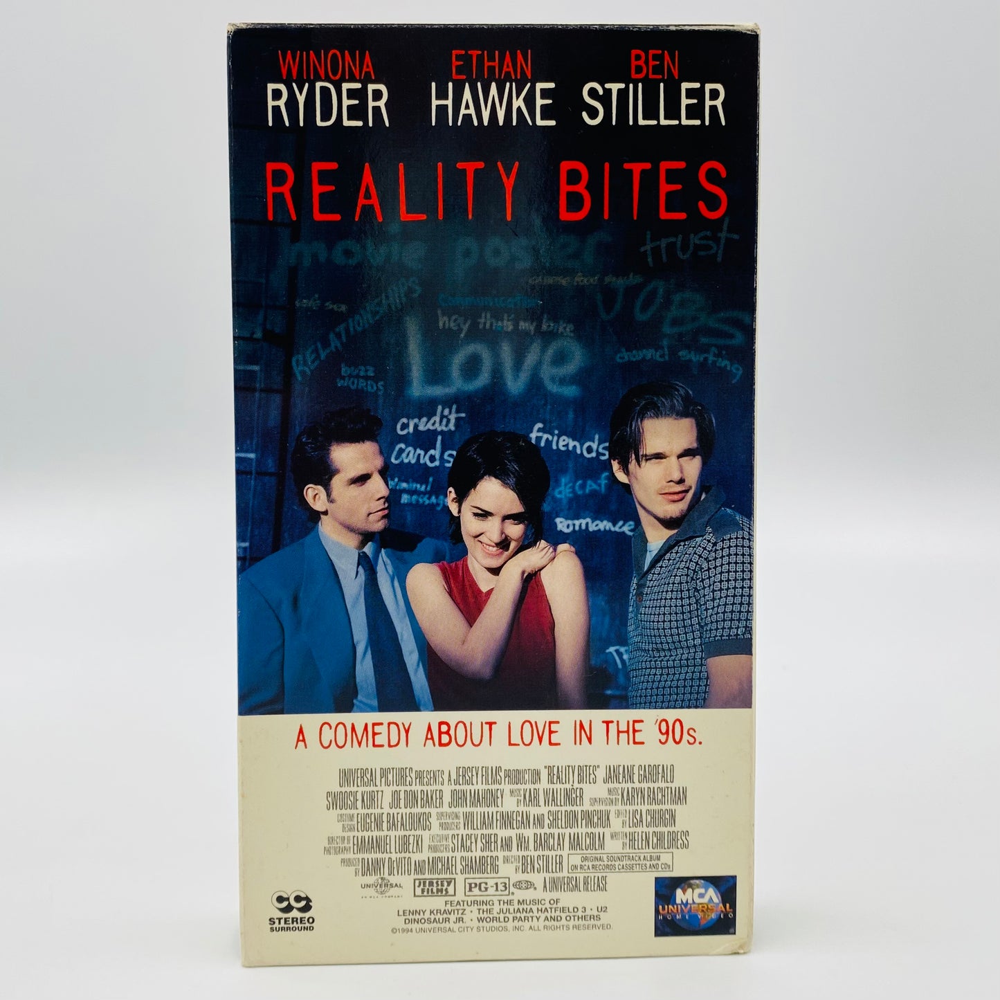 Reality Bites VHS tape (1994) MCA/Universal Home Video