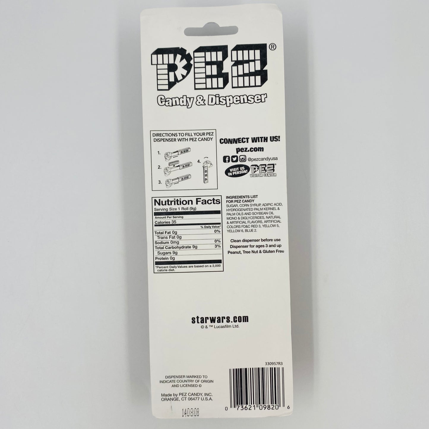 Star Wars BB-8 PEZ dispenser (2017) carded 7.5 Hungary