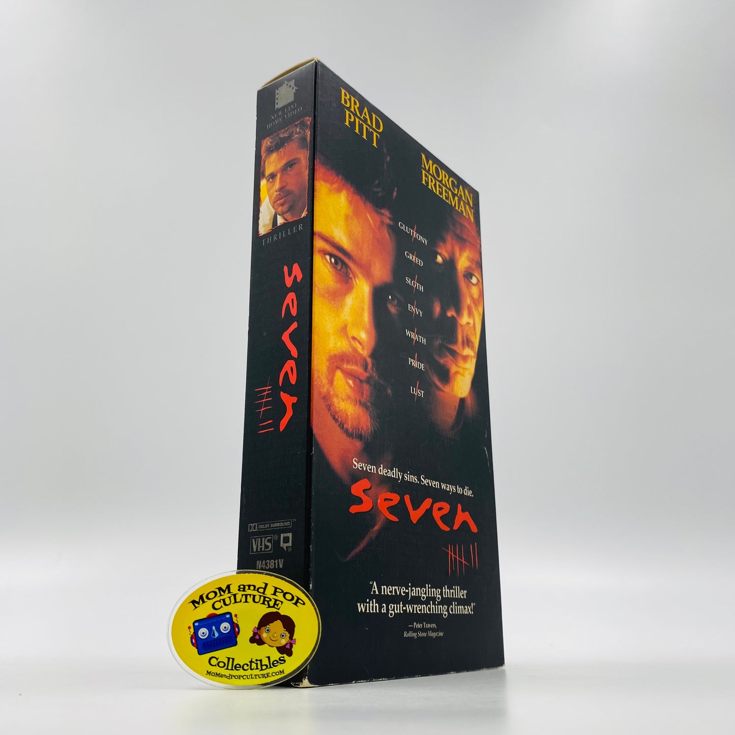 Seven VHS tape (1996) New Line Home Video