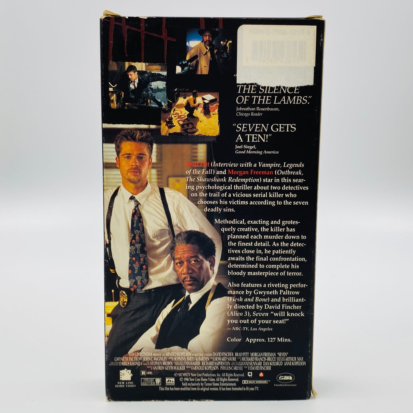 Seven VHS tape (1996) New Line Home Video