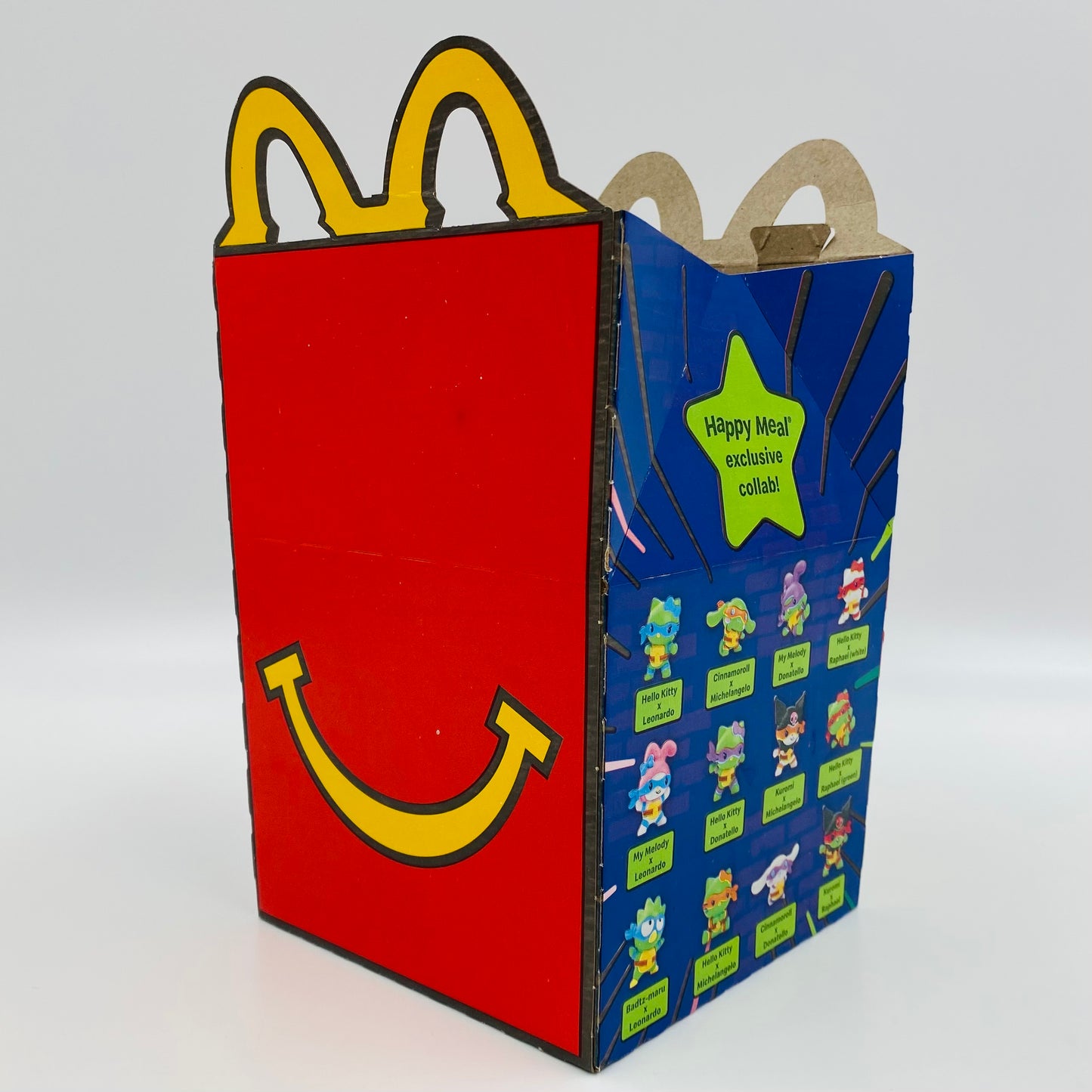 Teenage Mutant Ninja Turtles x Hello Kitty McDonald's Happy Meal box (2025)