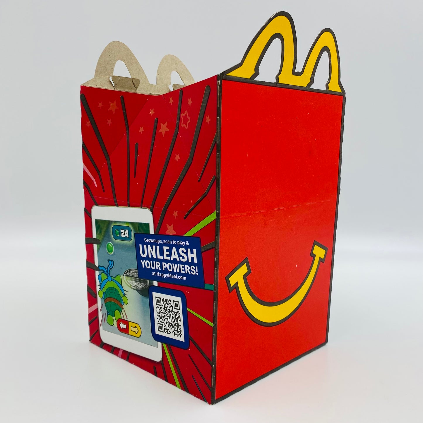 Teenage Mutant Ninja Turtles x Hello Kitty McDonald's Happy Meal box (2025)