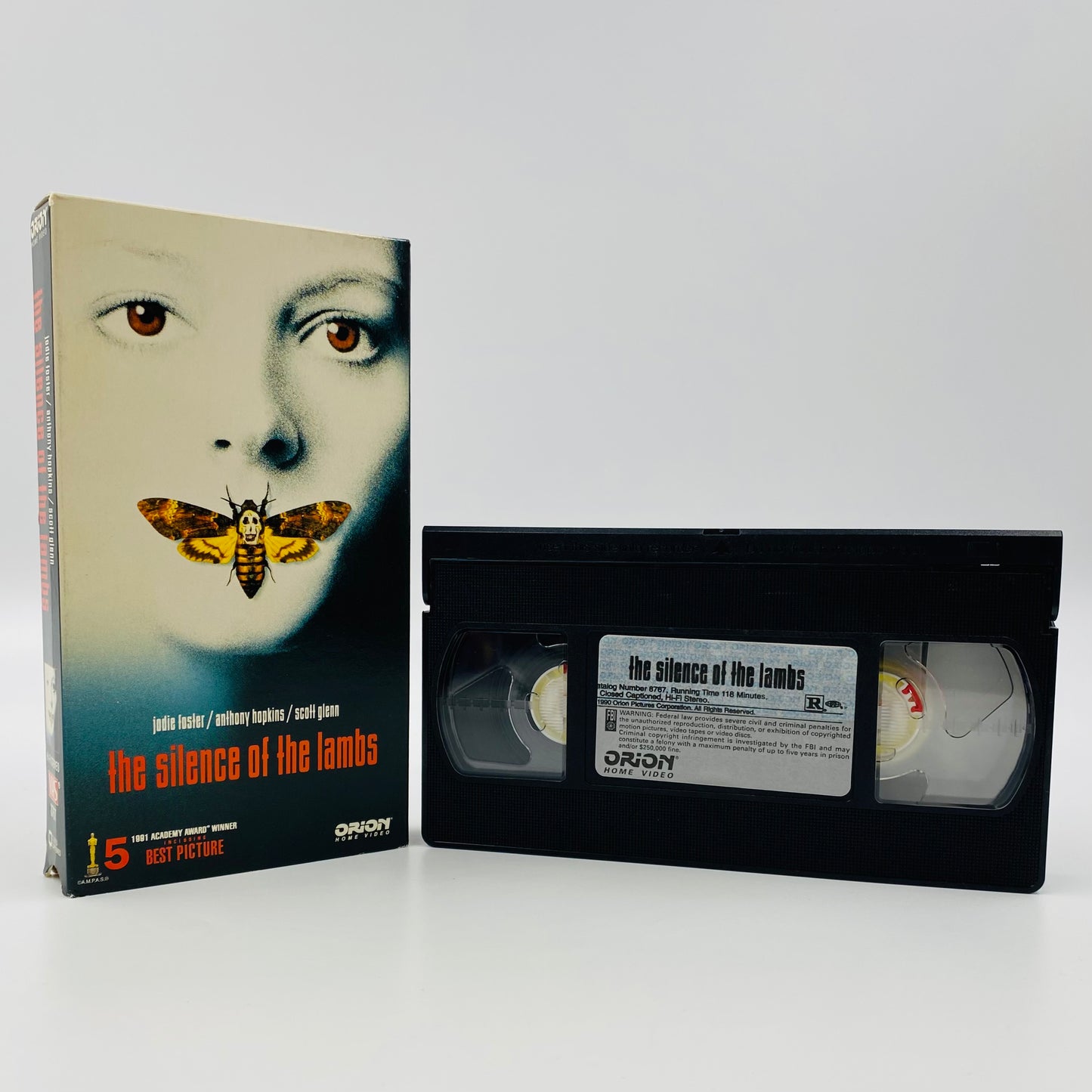 Silence of the Lambs VHS tape (1991) Orion Home Video