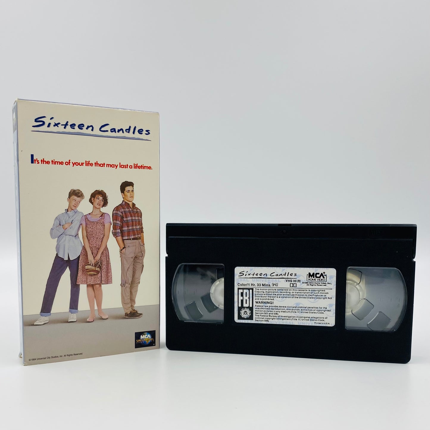 Sixteen Candles VHS tape (1992) MCA/Universal Home Video