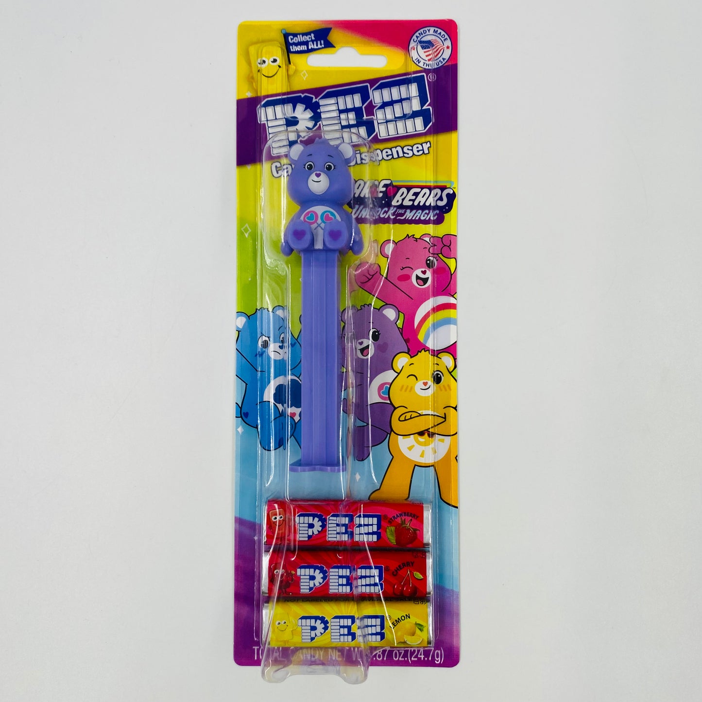 Care Bears Share Bear PEZ dispenser (2022) carded 7.5 China