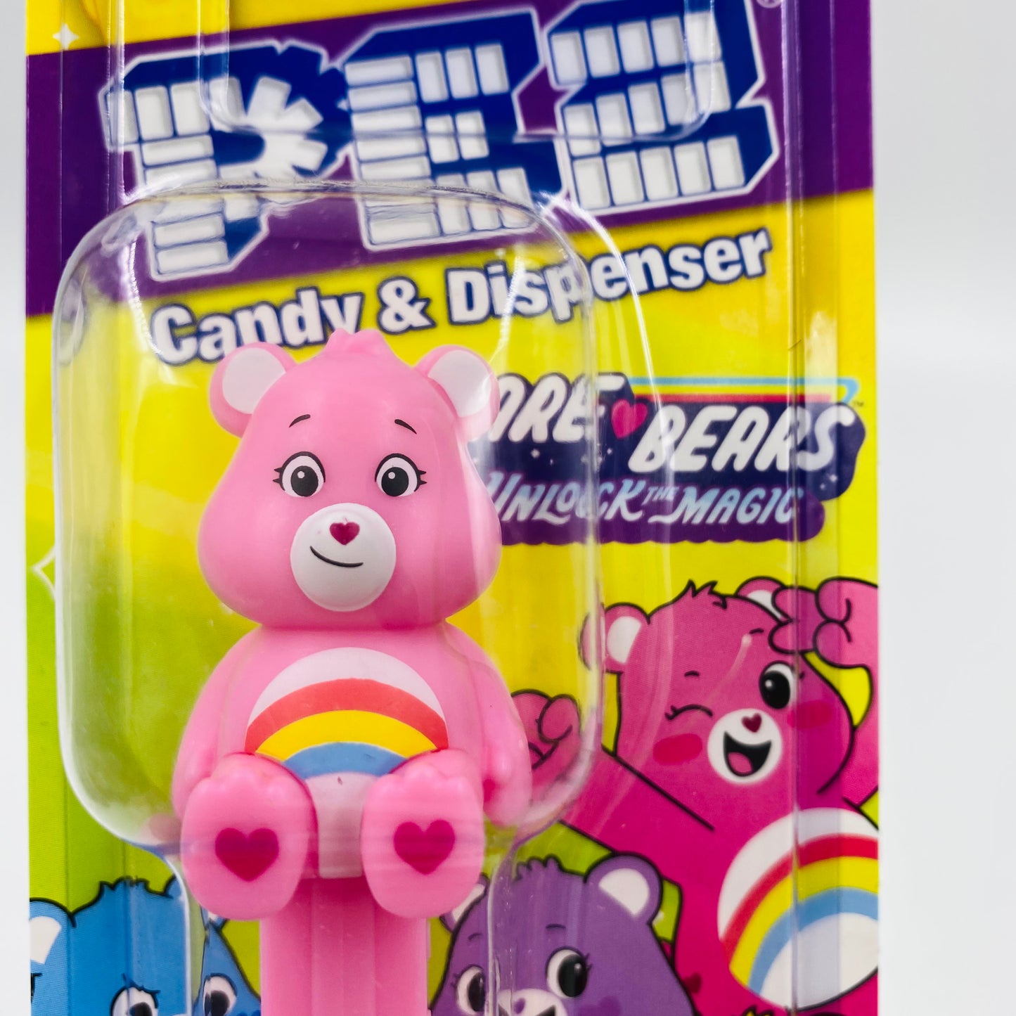 Care Bears Cheer Bear PEZ dispenser (2022) carded 7.5 China