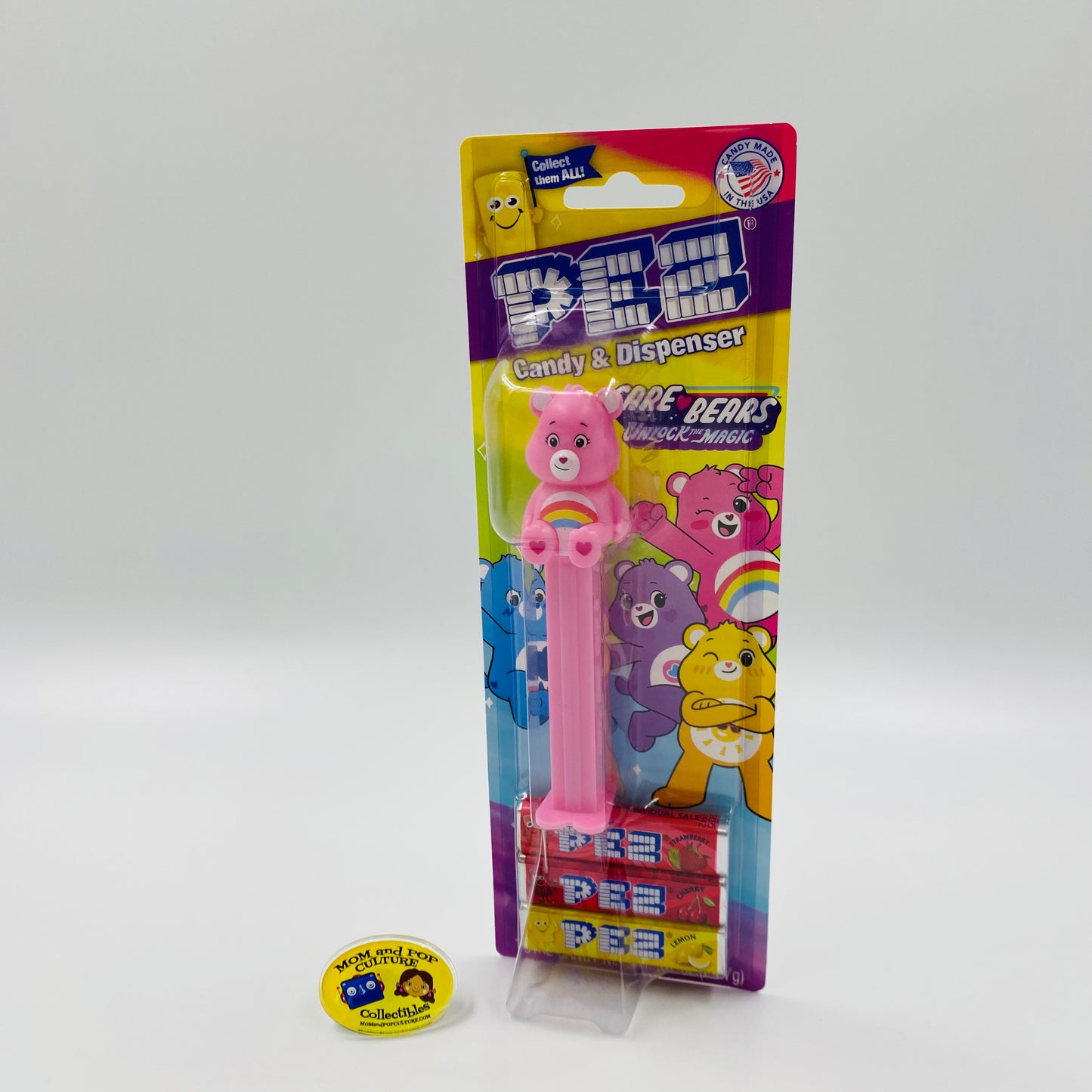 Care Bears Cheer Bear PEZ dispenser (2022) carded 7.5 China