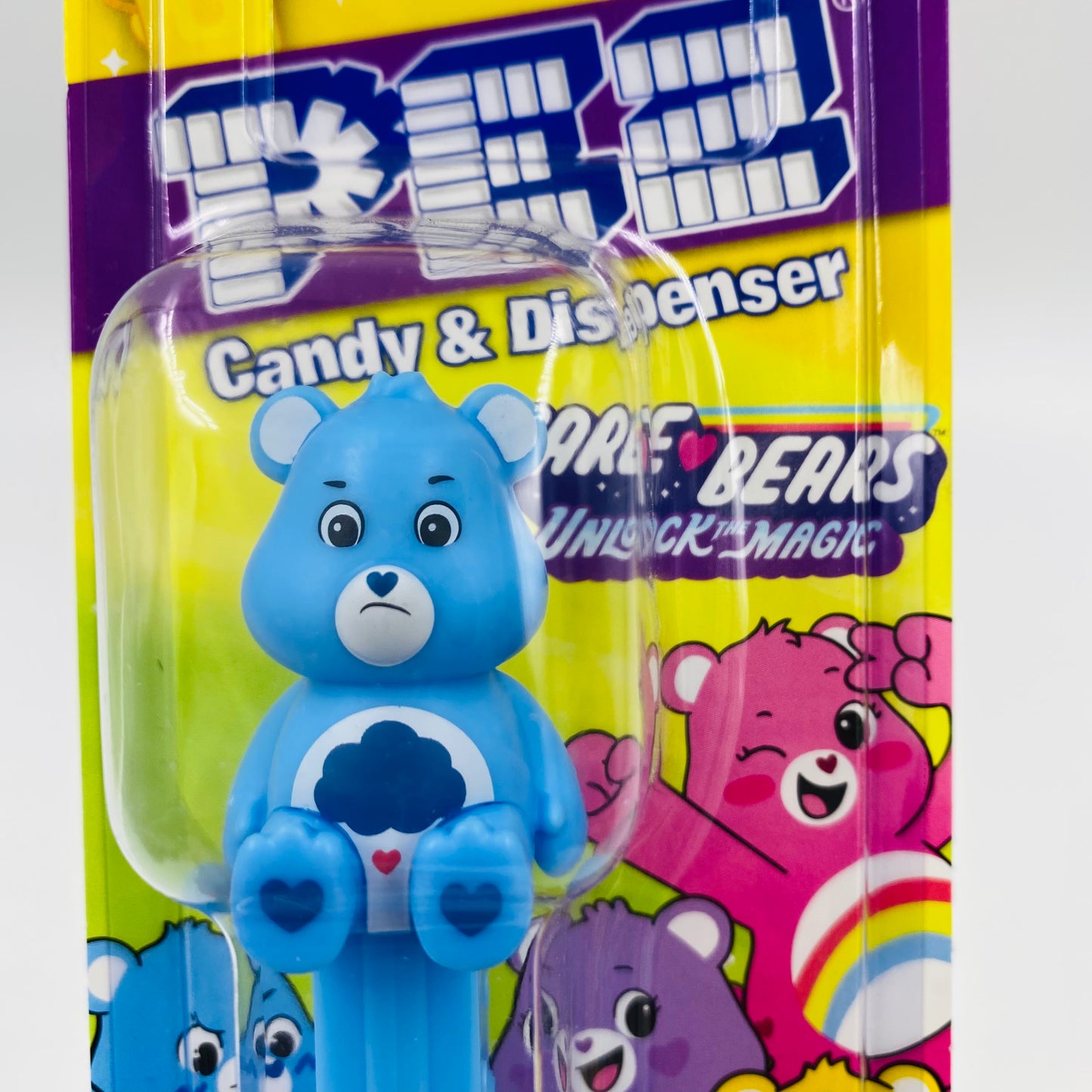 Care Bears Grumpy Bear PEZ dispenser (2022) carded 7.5 China