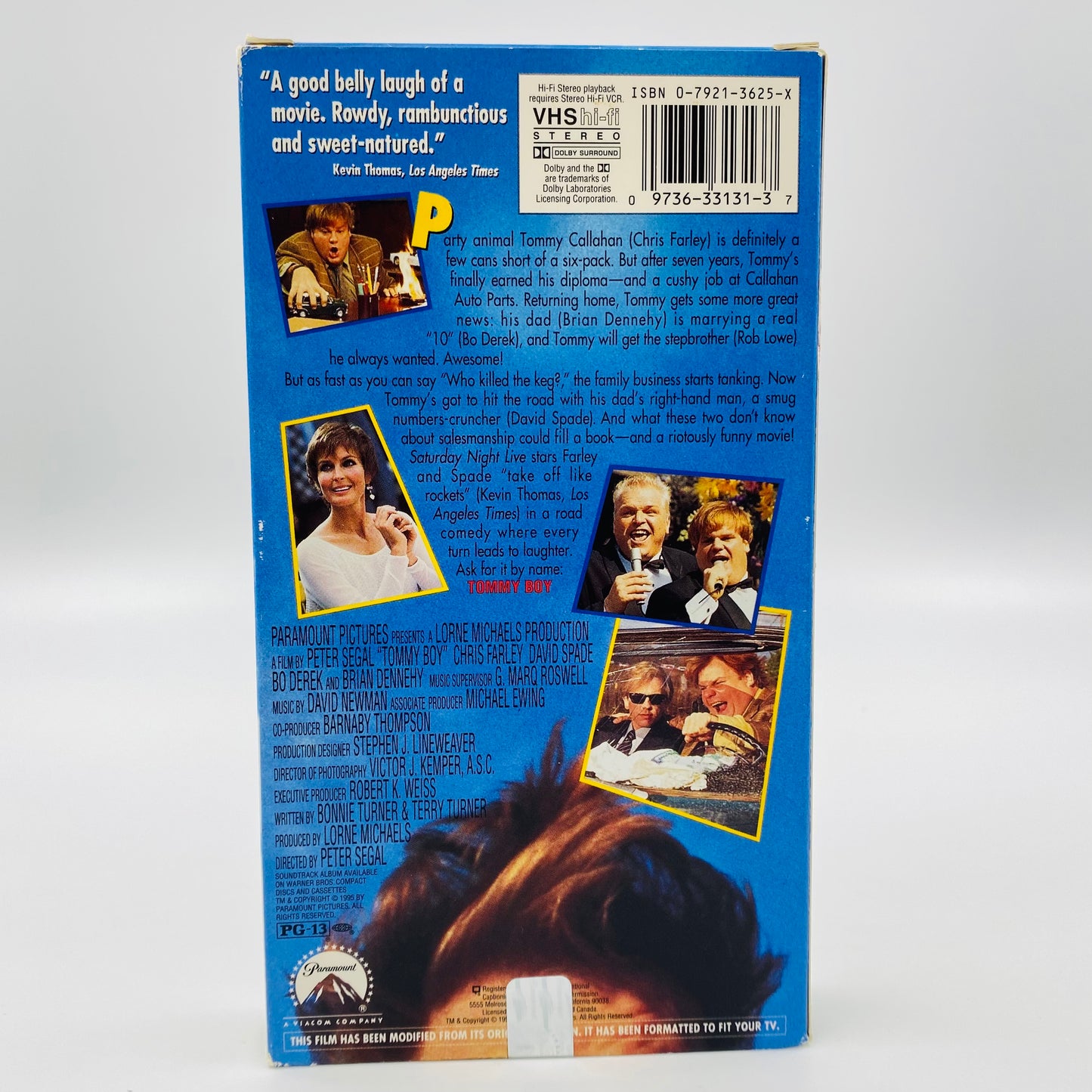 Tommy Boy VHS tape (1995) Paramount