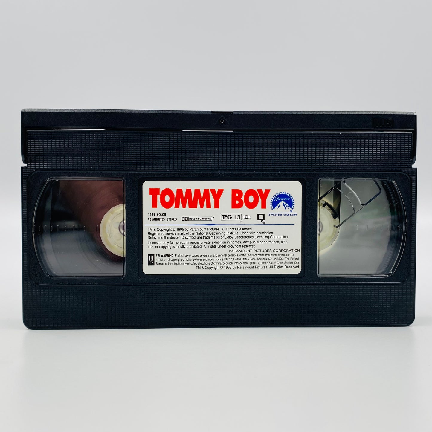 Tommy Boy VHS tape (1995) Paramount