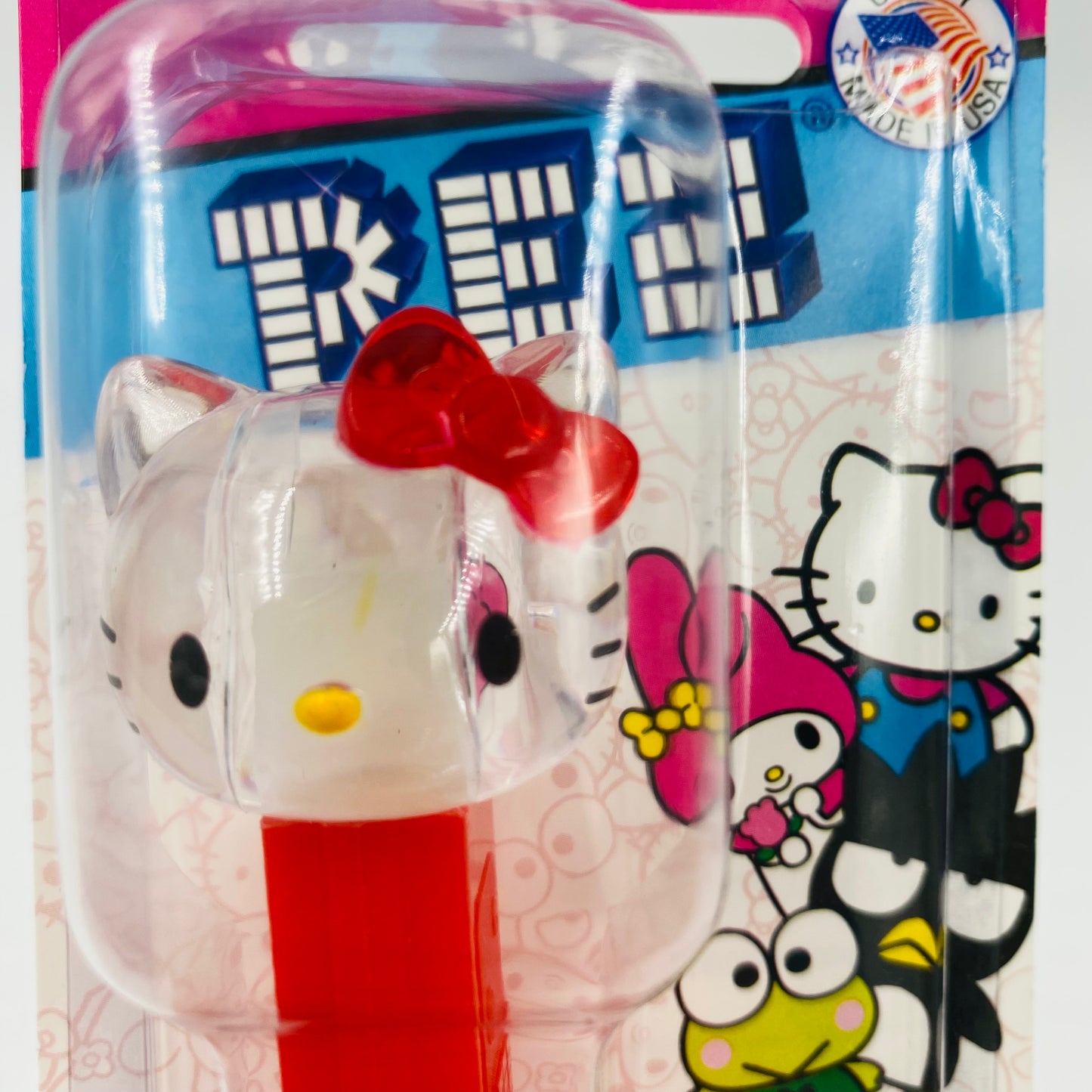 Hello Kitty Crystal Hello Kitty PEZ dispenser (2007) short card 7.5 China