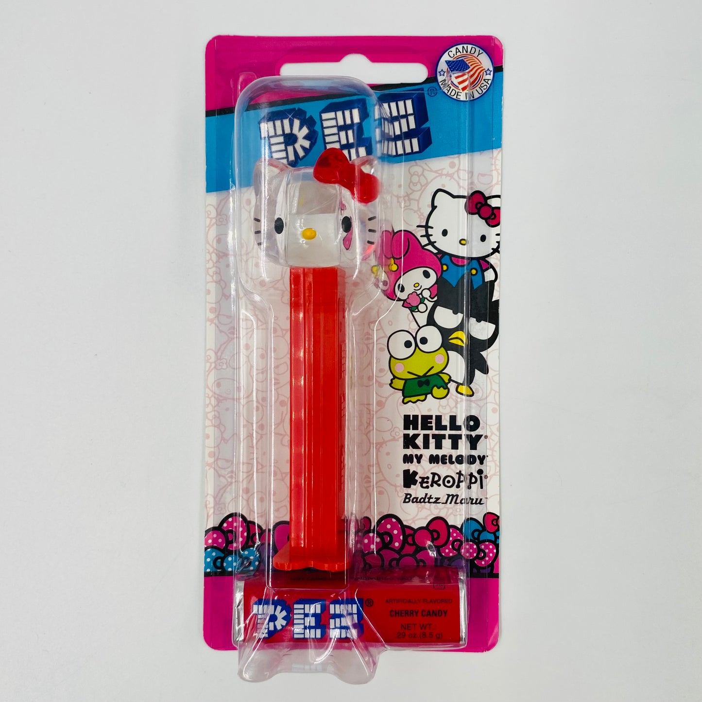 Hello Kitty Crystal Hello Kitty PEZ dispenser (2007) short card 7.5 China