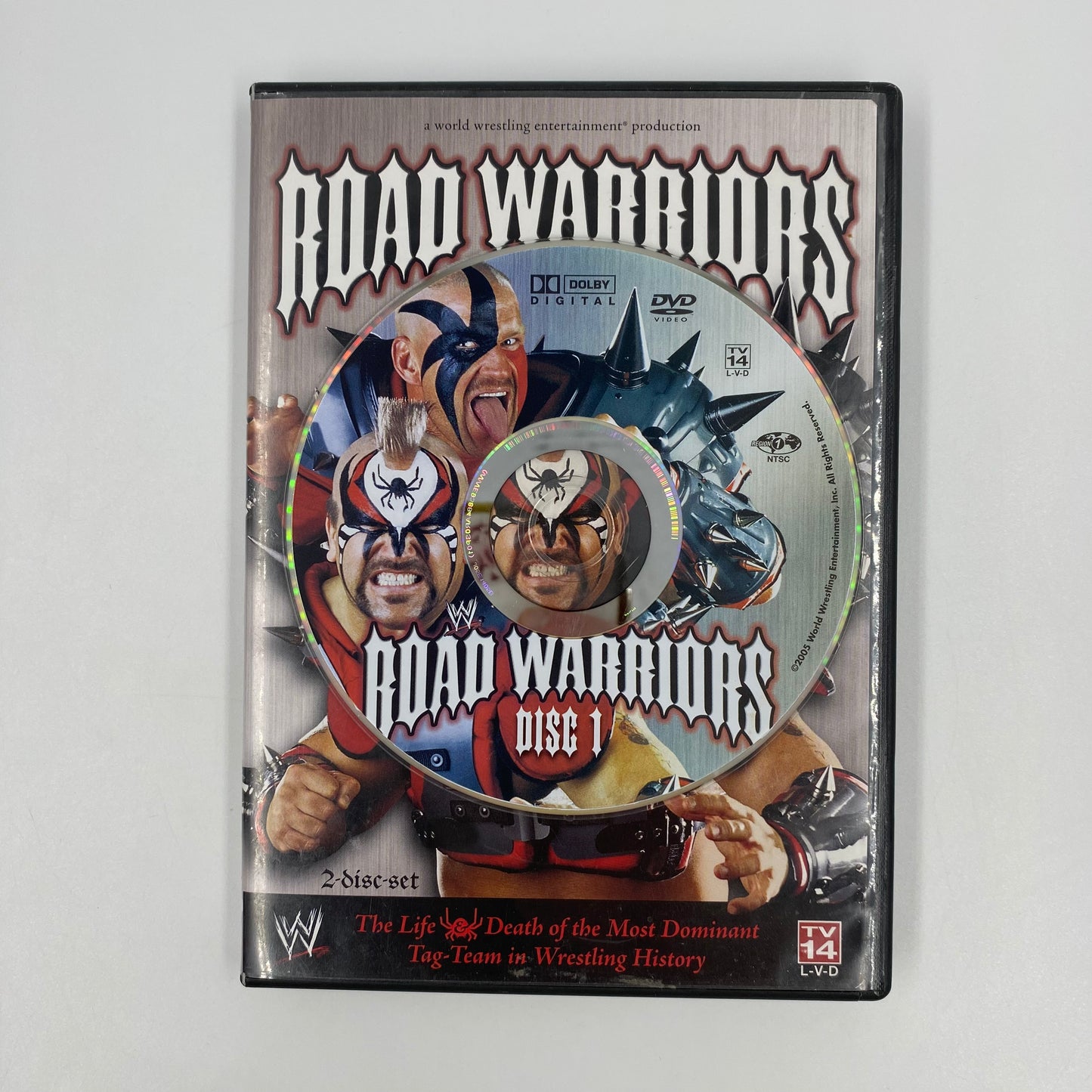 Road Warriors unsealed DVD (2005) WWE Home Video