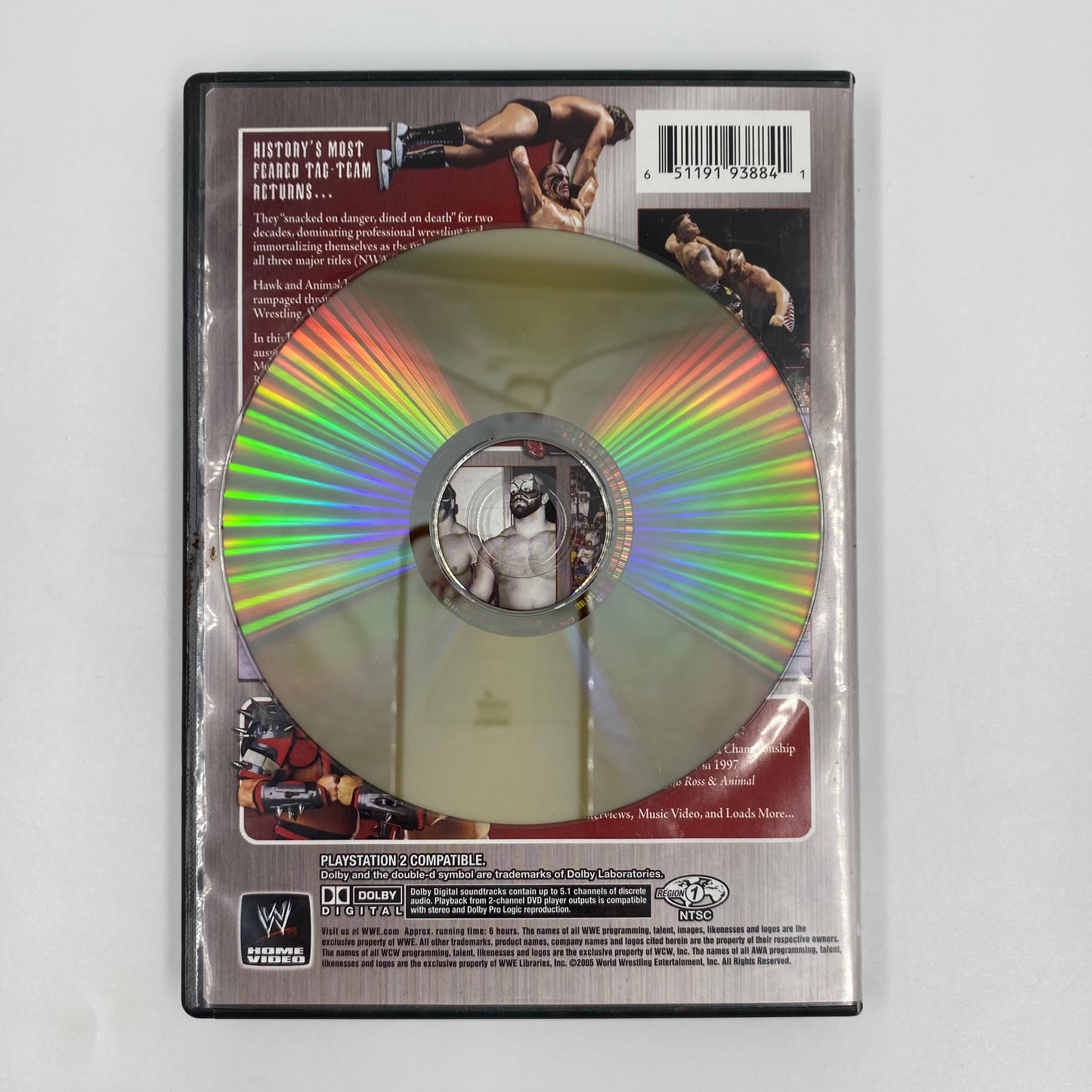 Road Warriors unsealed DVD (2005) WWE Home Video