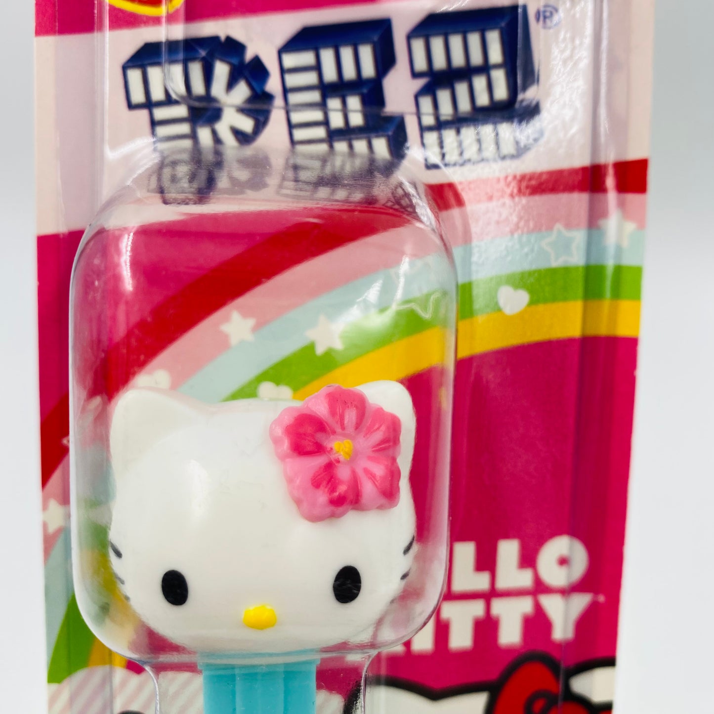Hello Kitty Hawaiian Hello Kitty PEZ dispenser (2009) carded 7.5 Hungary