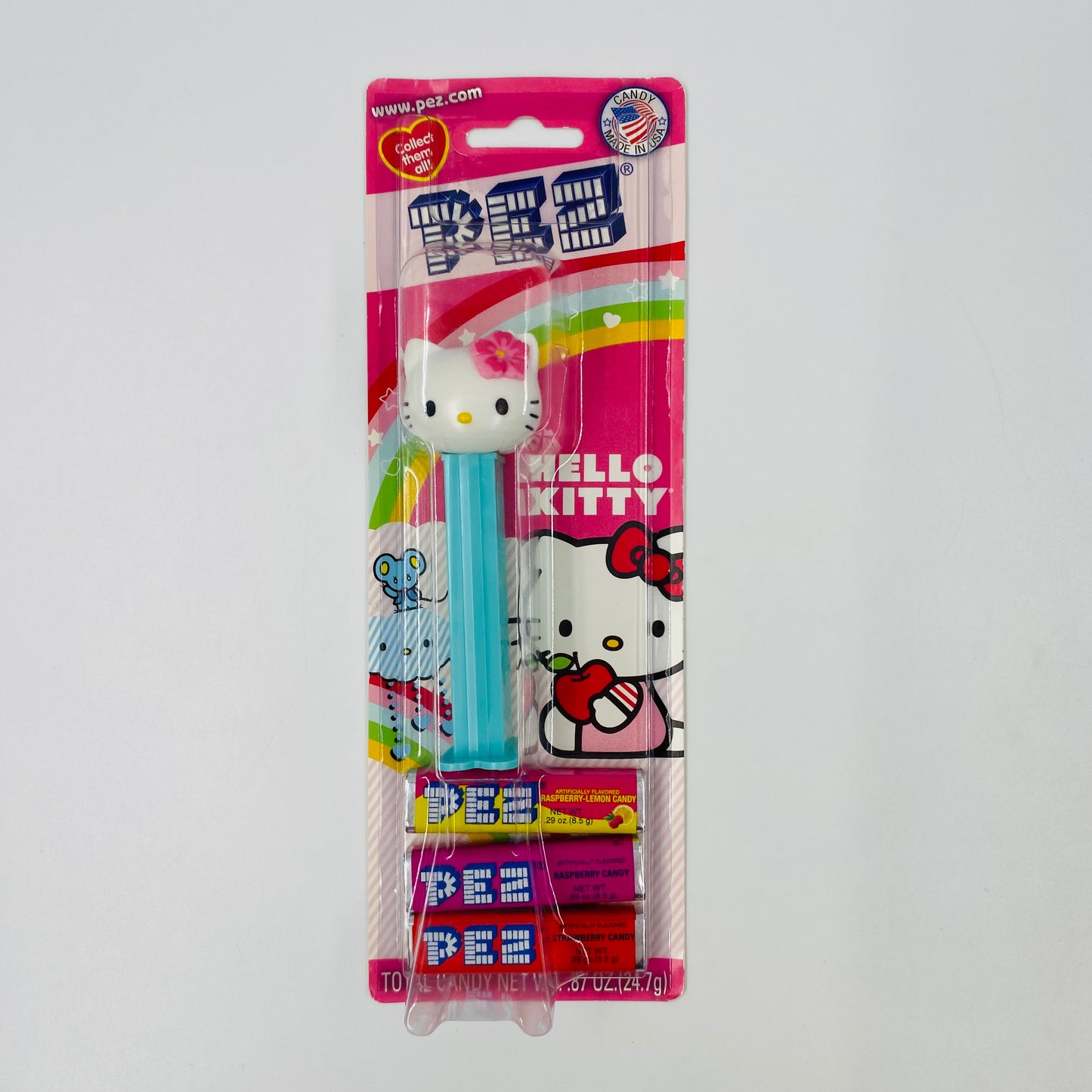 Hello Kitty Hawaiian Hello Kitty PEZ dispenser (2009) carded 7.5 Hungary