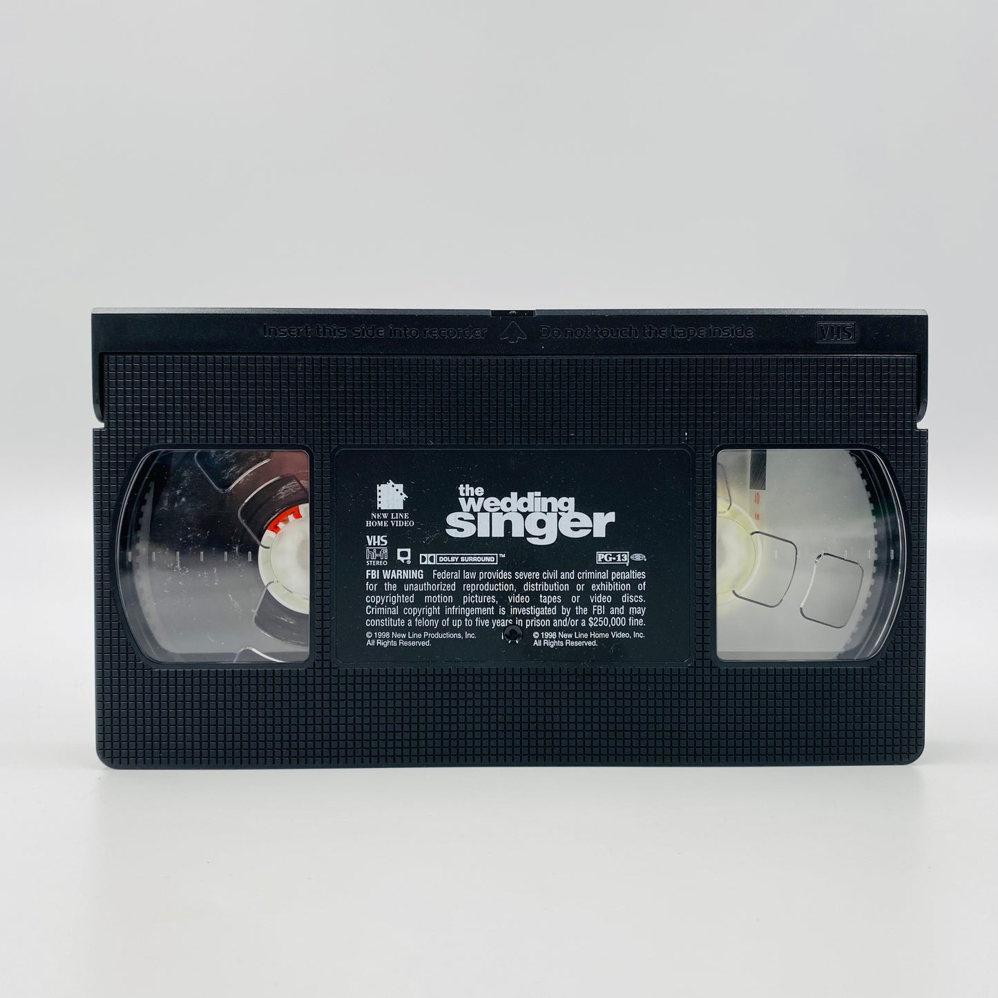 The Wedding Singer VHS tape (1998) New Line Home Video
