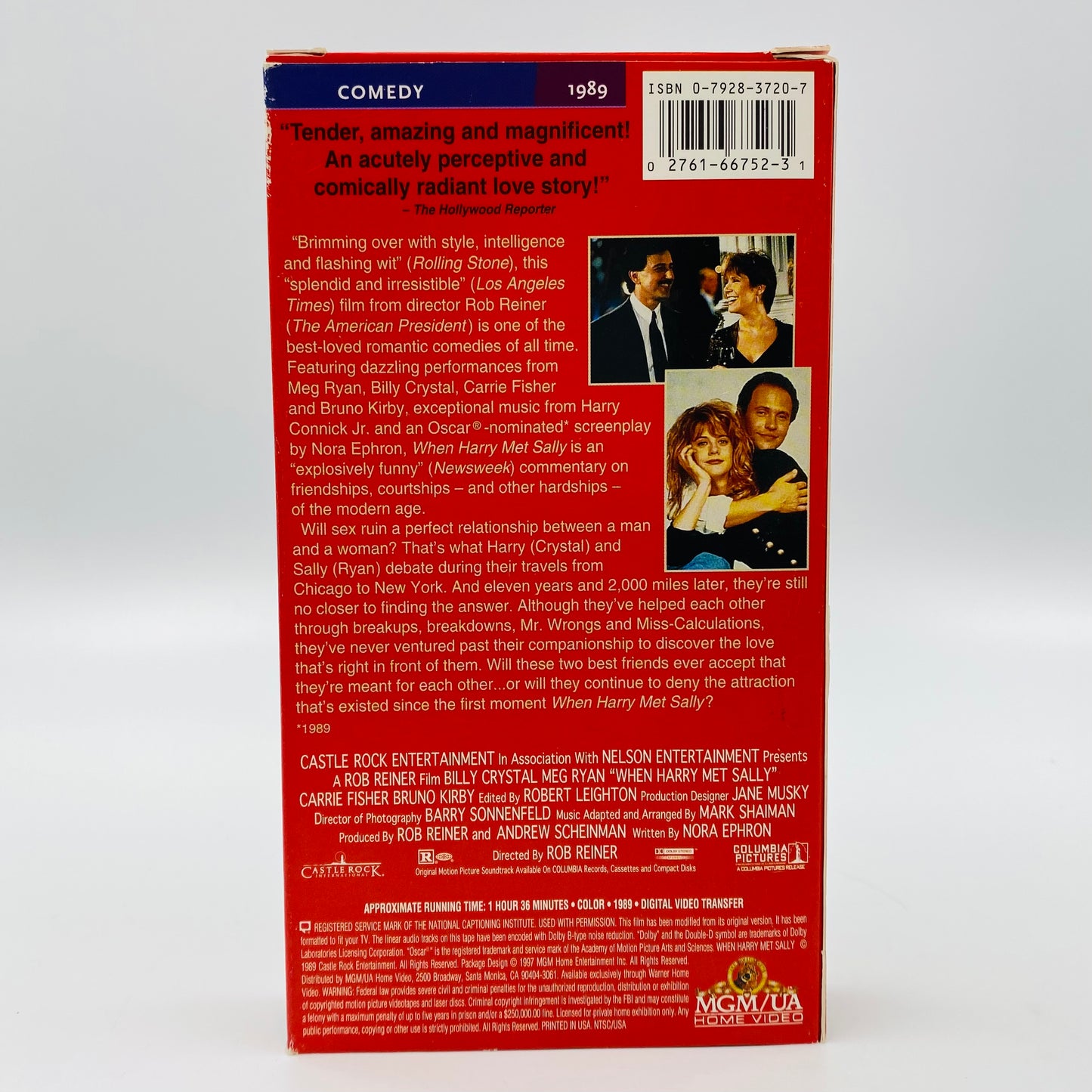When Harry Met Sally… VHS tape (1997) MGM/UA Home Video