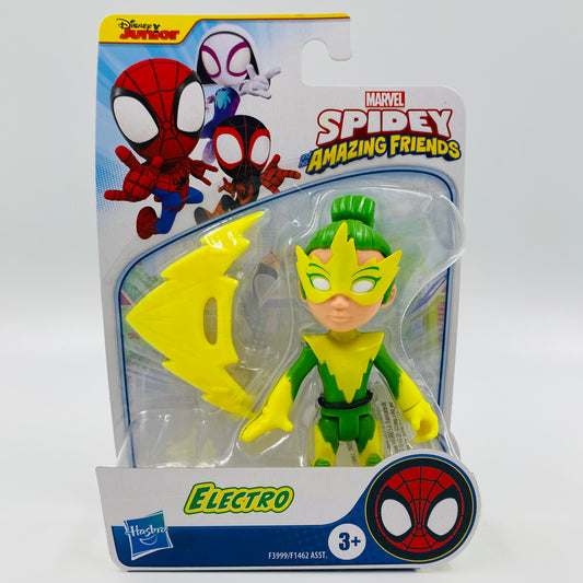 Spidey and his Amazing Friends Electro carded 4” action figure (2021) Hasbro