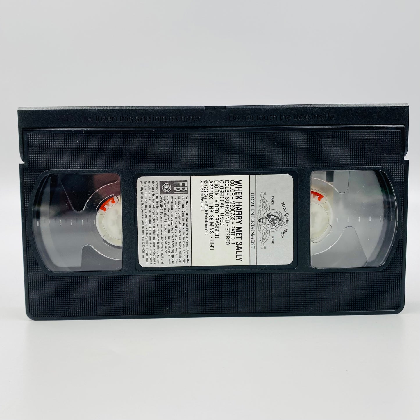 When Harry Met Sally… VHS tape (1997) MGM/UA Home Video