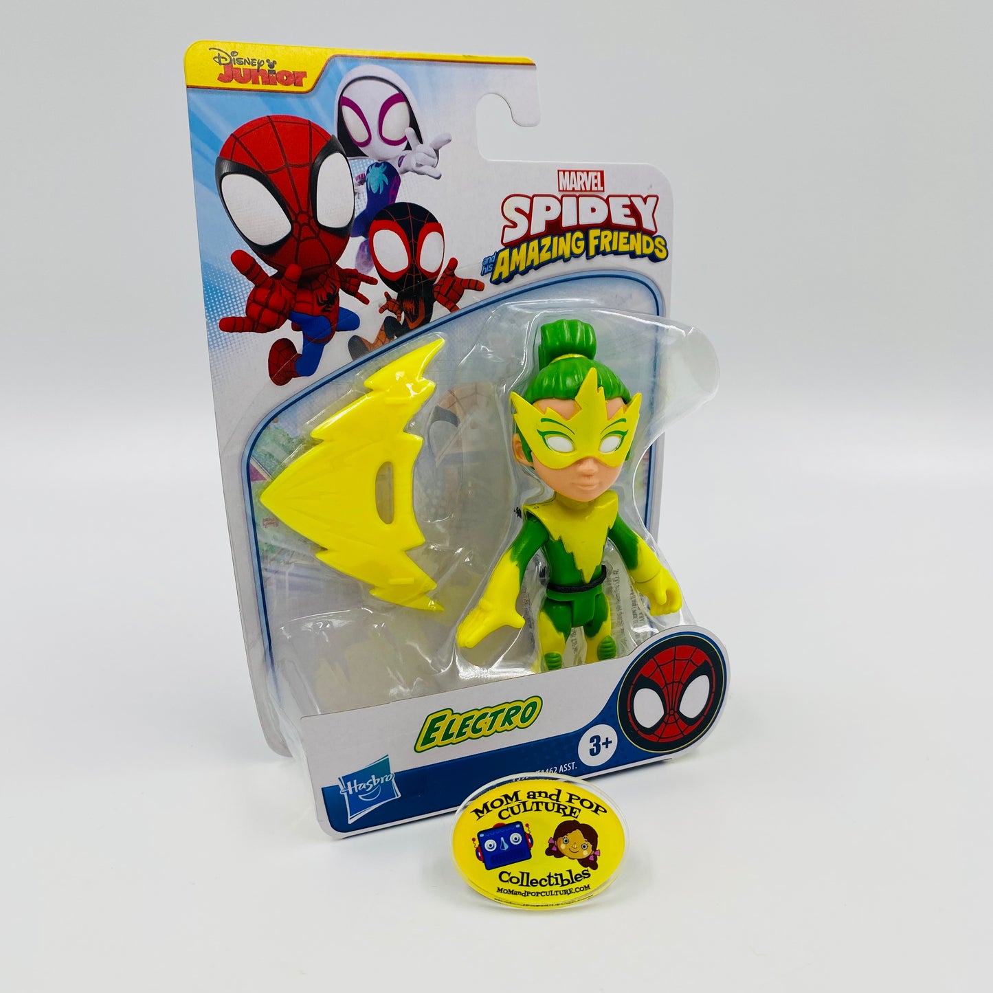 Spidey and his Amazing Friends Electro carded 4” action figure (2021) Hasbro