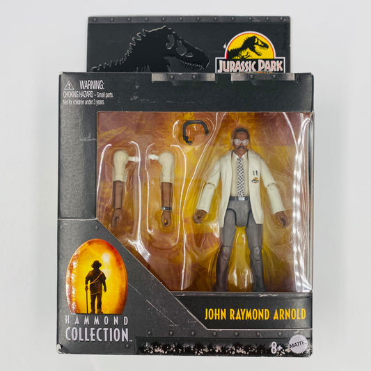 Jurassic World Hammond Collection John Raymond Arnold boxed 3.75” action figure (2022) Mattel