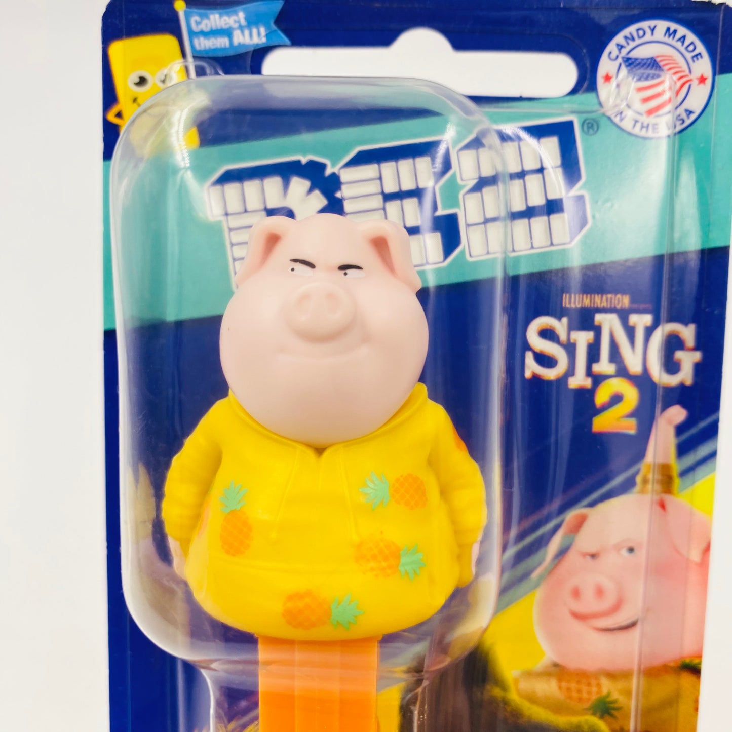 Sing 2 Gunter PEZ dispenser (2021) short card 7.5 Hungary