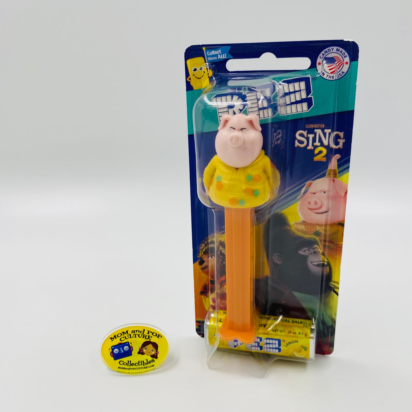 Sing 2 Gunter PEZ dispenser (2021) short card 7.5 Hungary