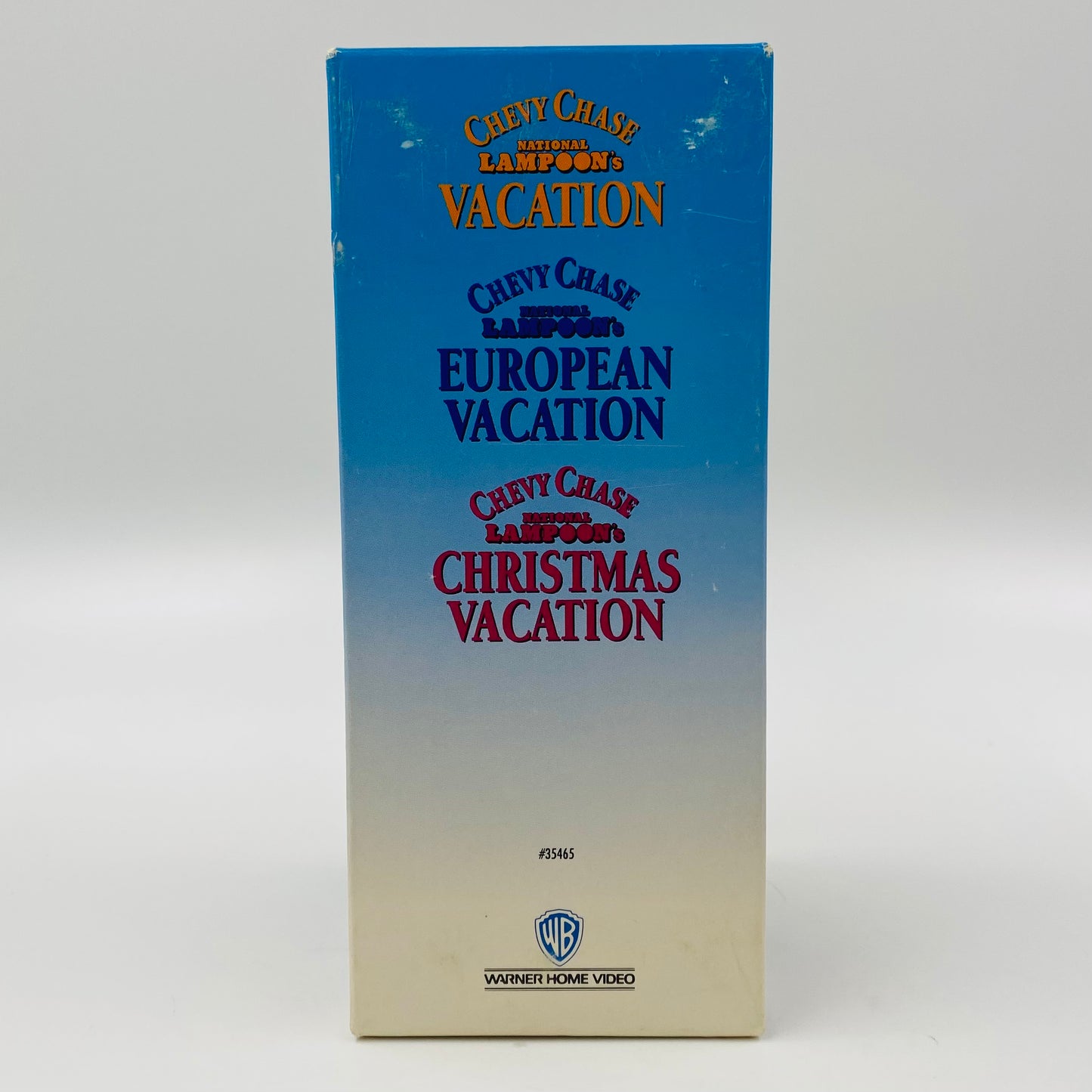 Vacation, European Vacation & Christmas Vacation VHS tape box set (1991) Warner Home Video