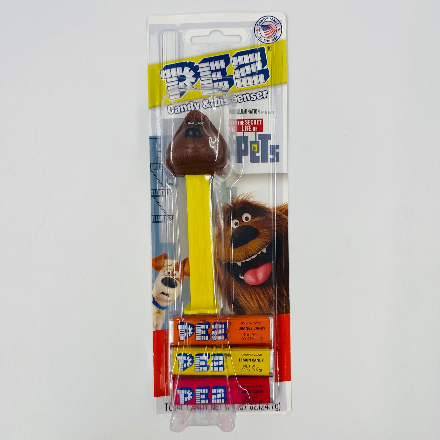 Secret Life of Pets Duke PEZ dispenser (2016) carded 7.5 China