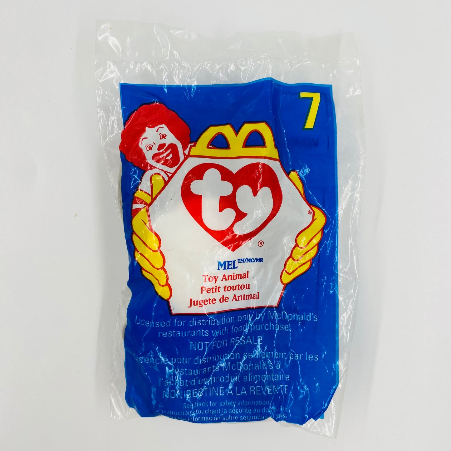 Teenie Beanie Babies complete set of 12 McDonald's Happy Meal bean bag plush toy animals (1998) bagged