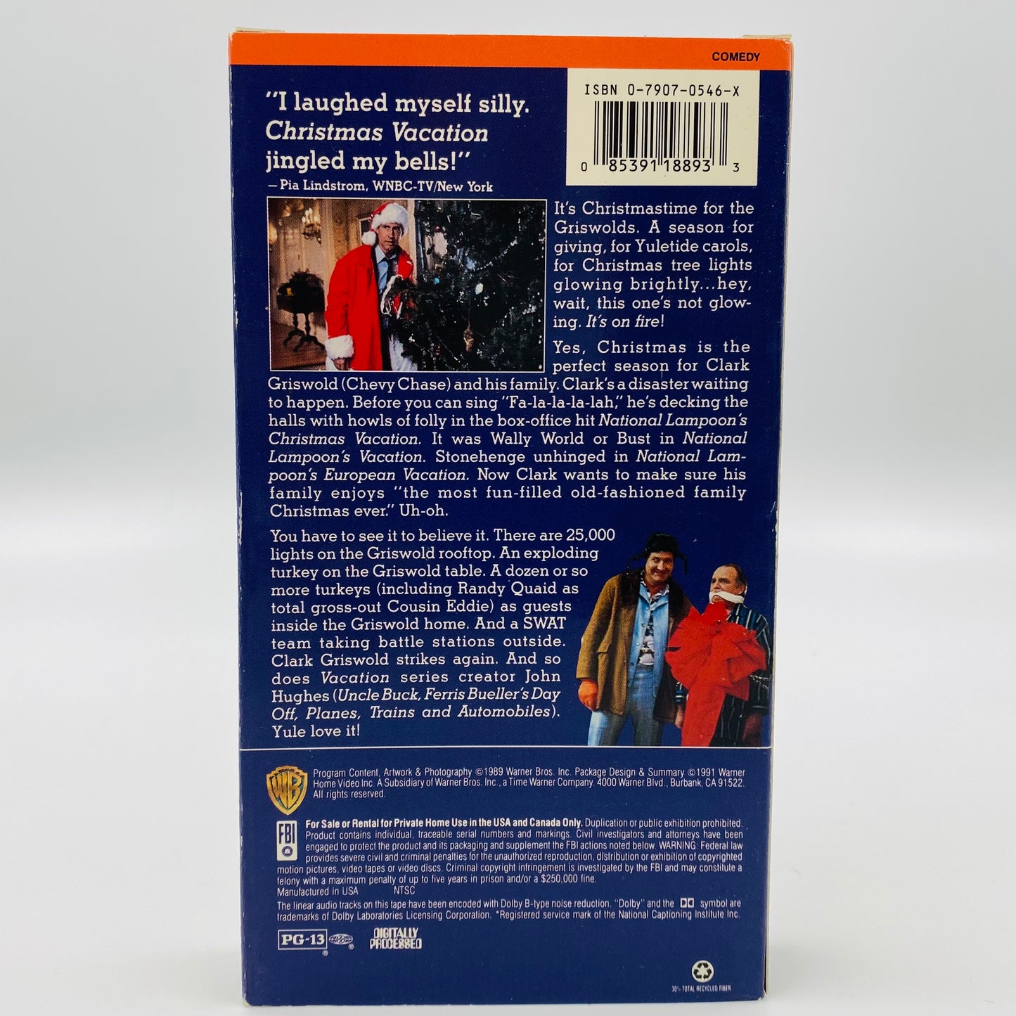 Vacation, European Vacation & Christmas Vacation VHS tape box set (1991) Warner Home Video