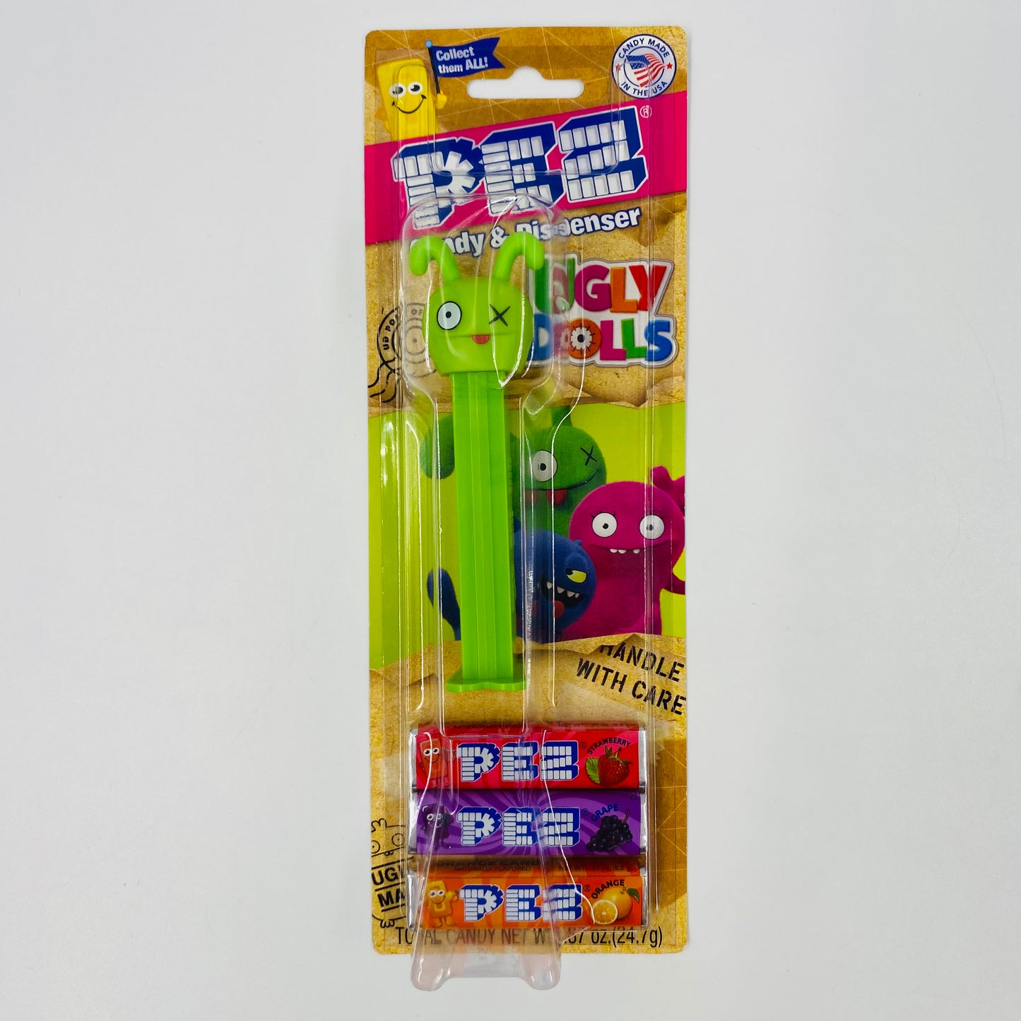 Ugly Dolls Ox PEZ dispenser (2019) carded 7.5 China
