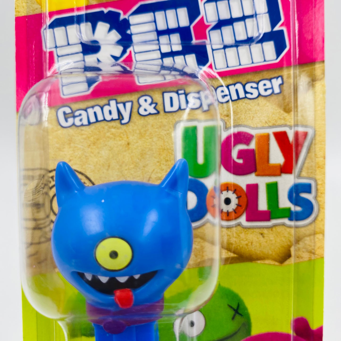 Ugly Dolls Ugly Dog PEZ dispenser (2019) carded 7.5 China