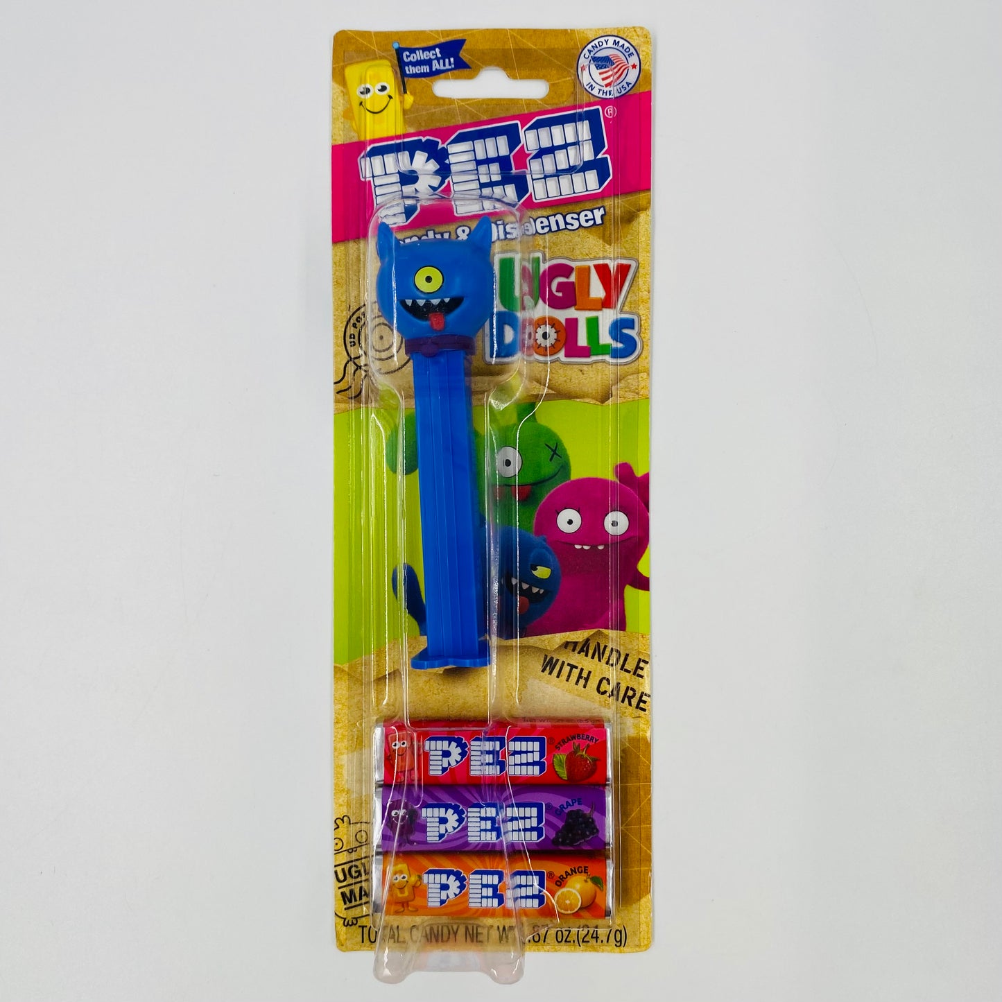 Ugly Dolls Ugly Dog PEZ dispenser (2019) carded 7.5 China