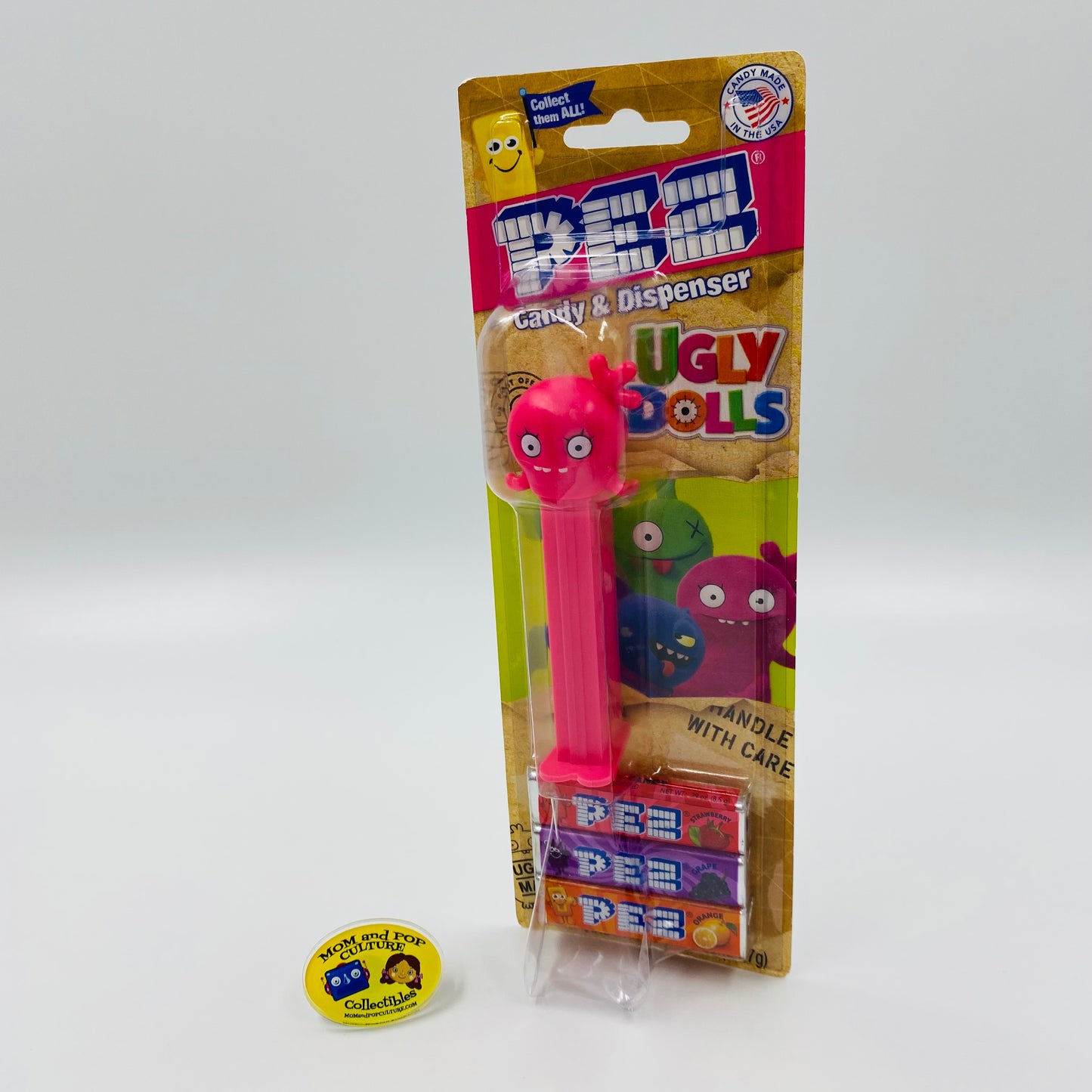 Ugly Dolls Moxy PEZ dispenser (2019) carded 7.5 China