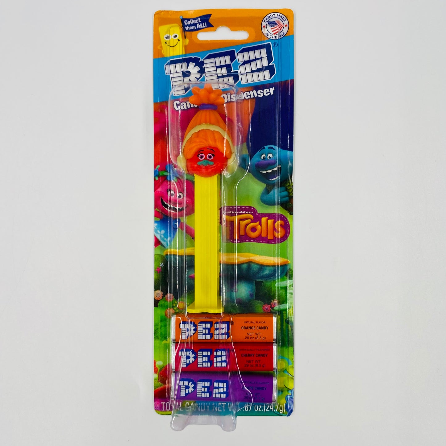Trolls DJ Suki PEZ dispenser (2018) bagged 7.5 China