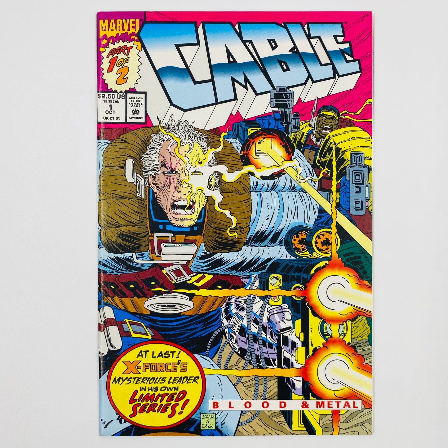 Cable Blood and Metal #1-2 (1992) Marvel