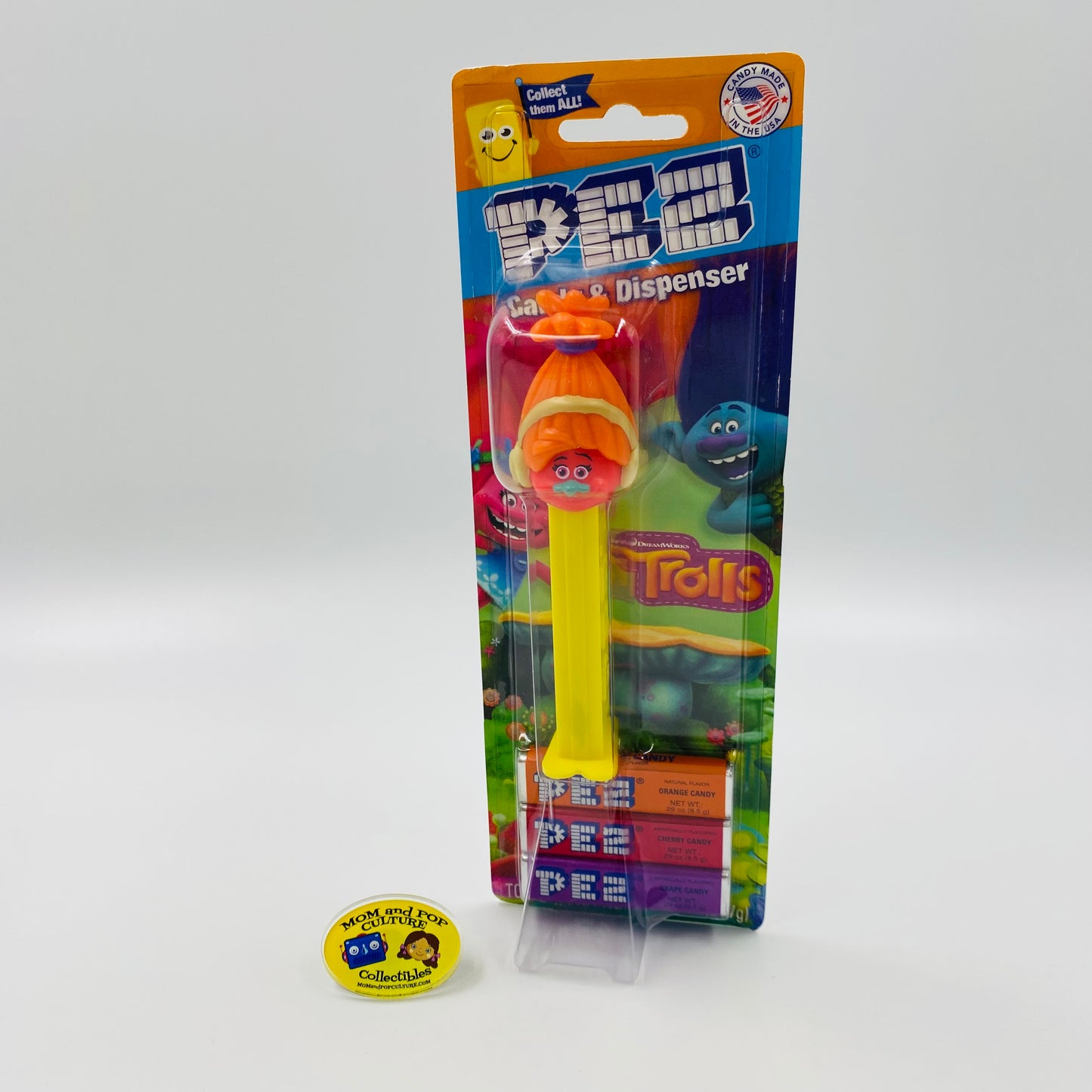 Trolls DJ Suki PEZ dispenser (2018) bagged 7.5 China