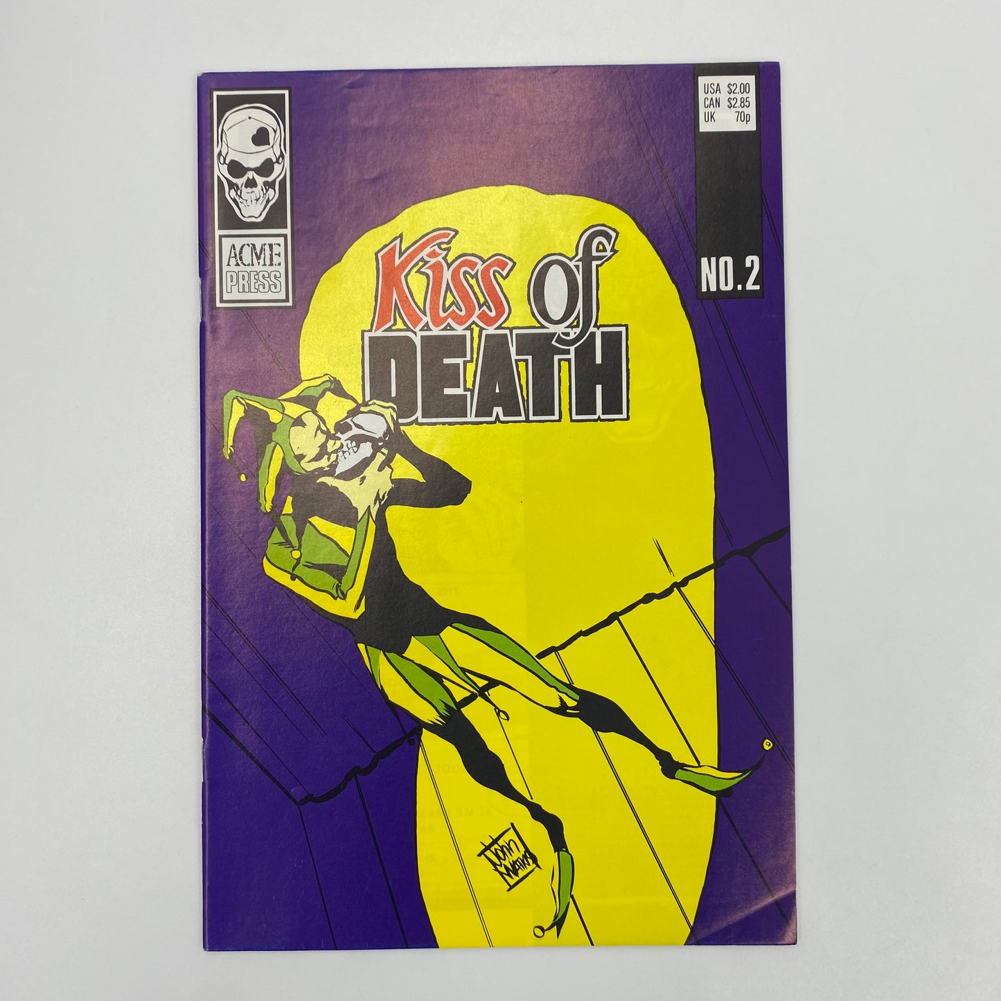 Kiss of Death #2 (1987) Acme (FN)