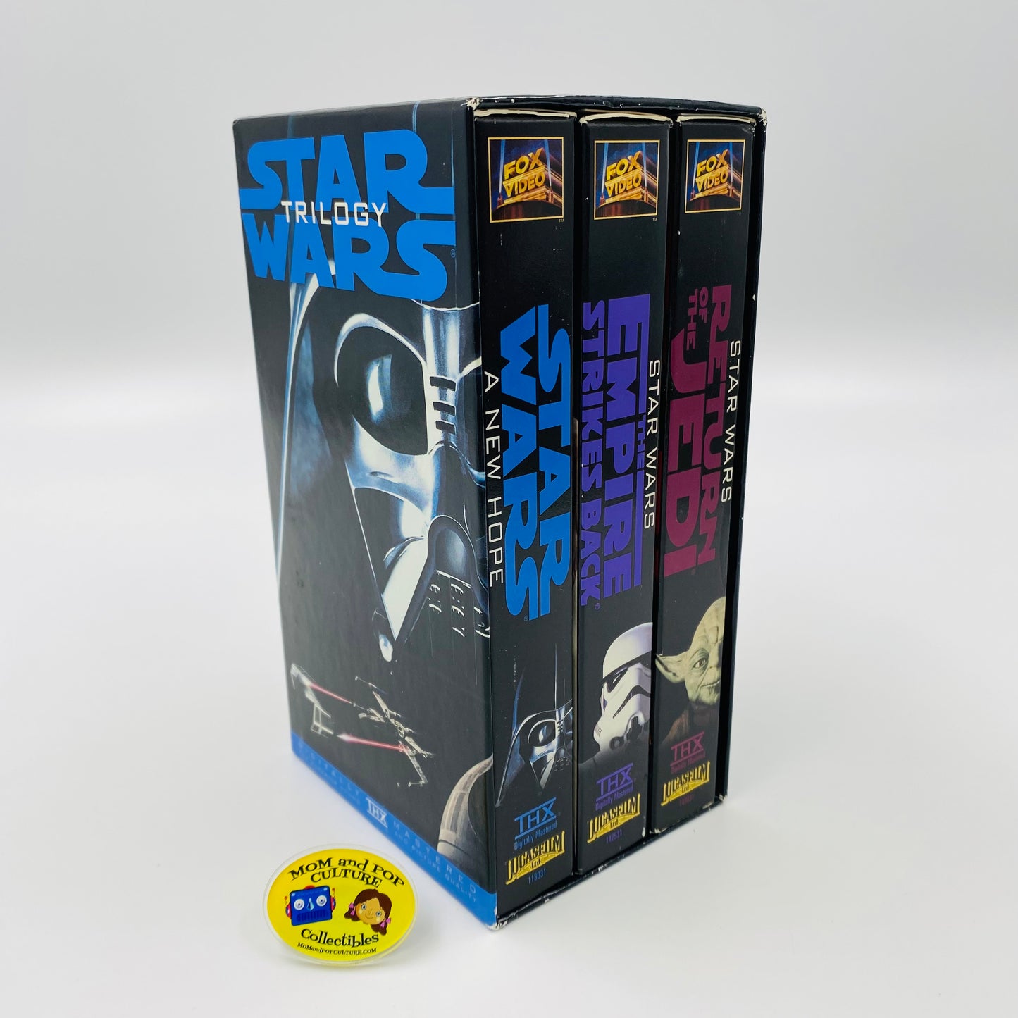 Star Wars Trilogy VHS tape box set (1995) 20th Century Fox Home Entertainment