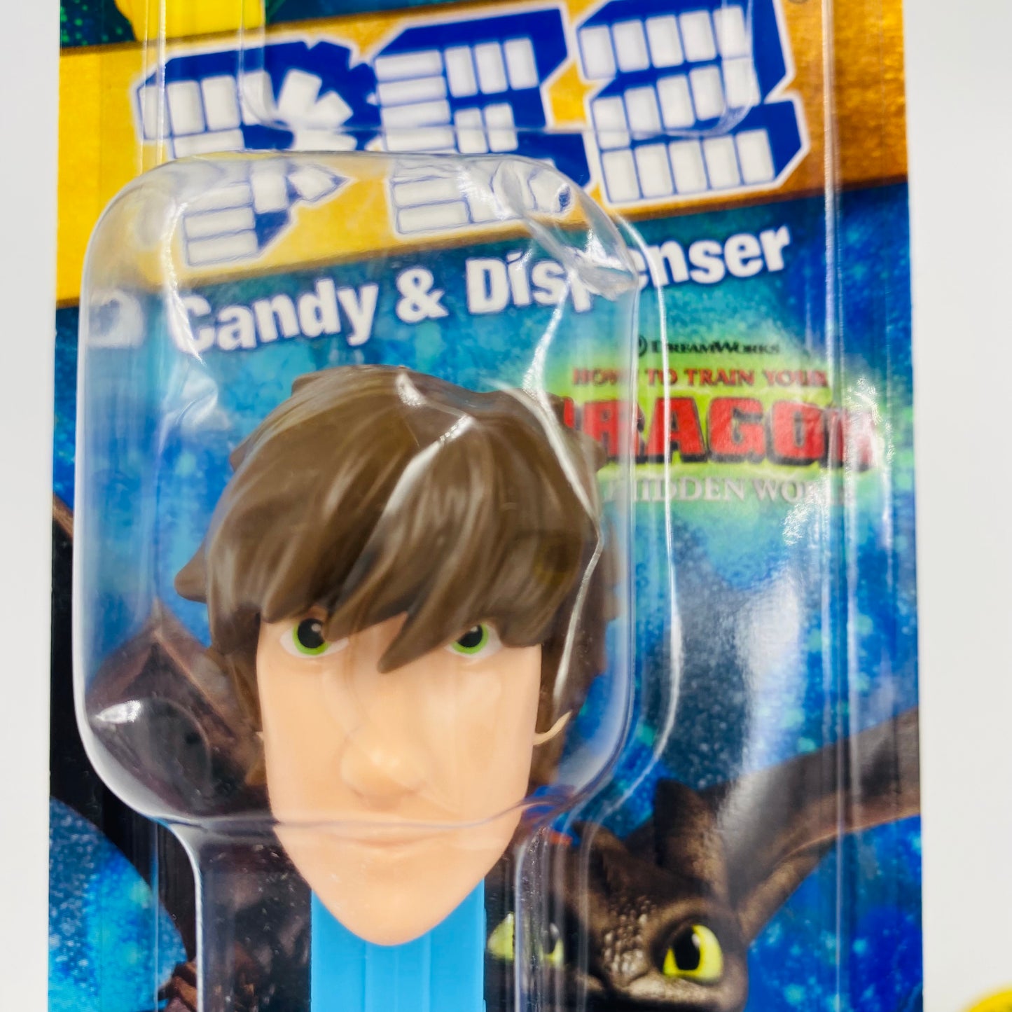 How to Train Your Dragon Hiccup PEZ dispenser (2019) carded 7.5 Hungary