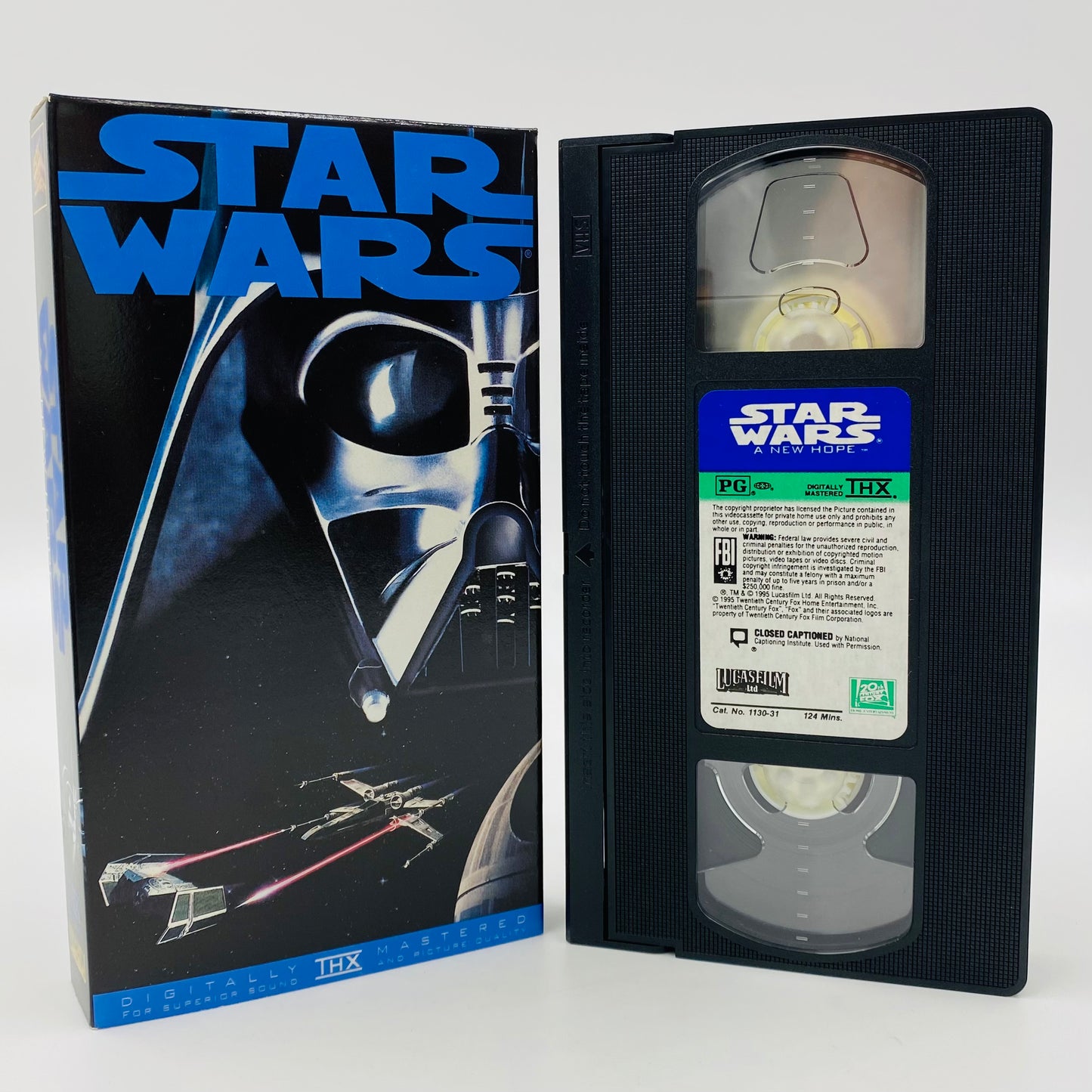 Star Wars Trilogy VHS tape box set (1995) 20th Century Fox Home Entertainment