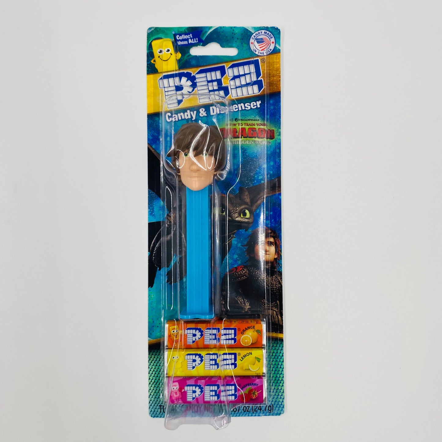 How to Train Your Dragon Hiccup PEZ dispenser (2019) carded 7.5 Hungary